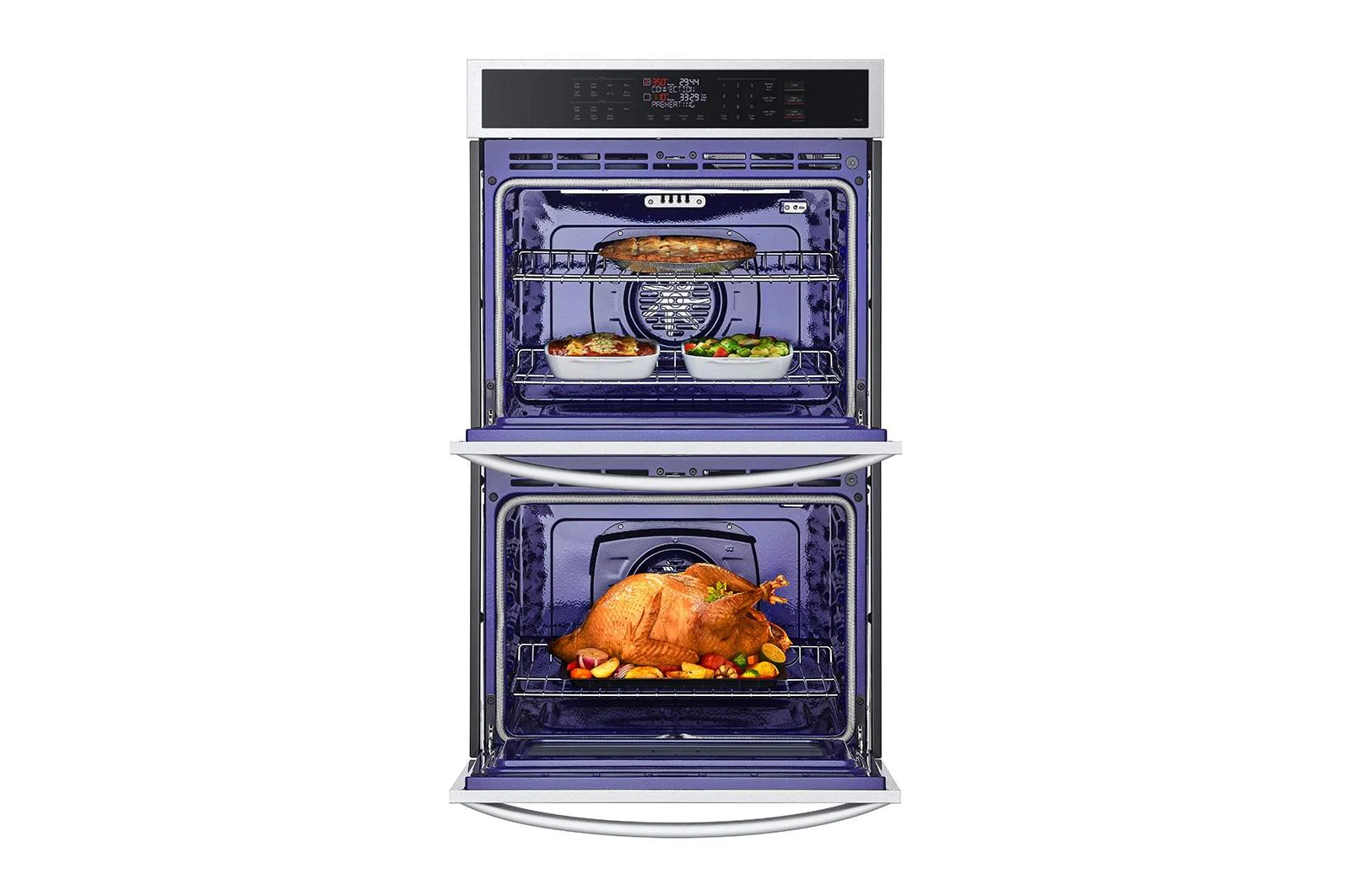 Lg WDEP9423F 9.4 cu. ft. Smart Double Wall Oven with Convection and Air Fry - Image 5
