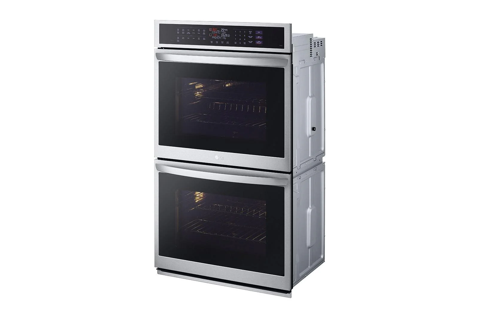 Lg WDEP9427F 9.4 cu. ft. Smart Double Wall Oven with InstaView®, True Convection, Air Fry, and Steam Sous Vide - Image 3