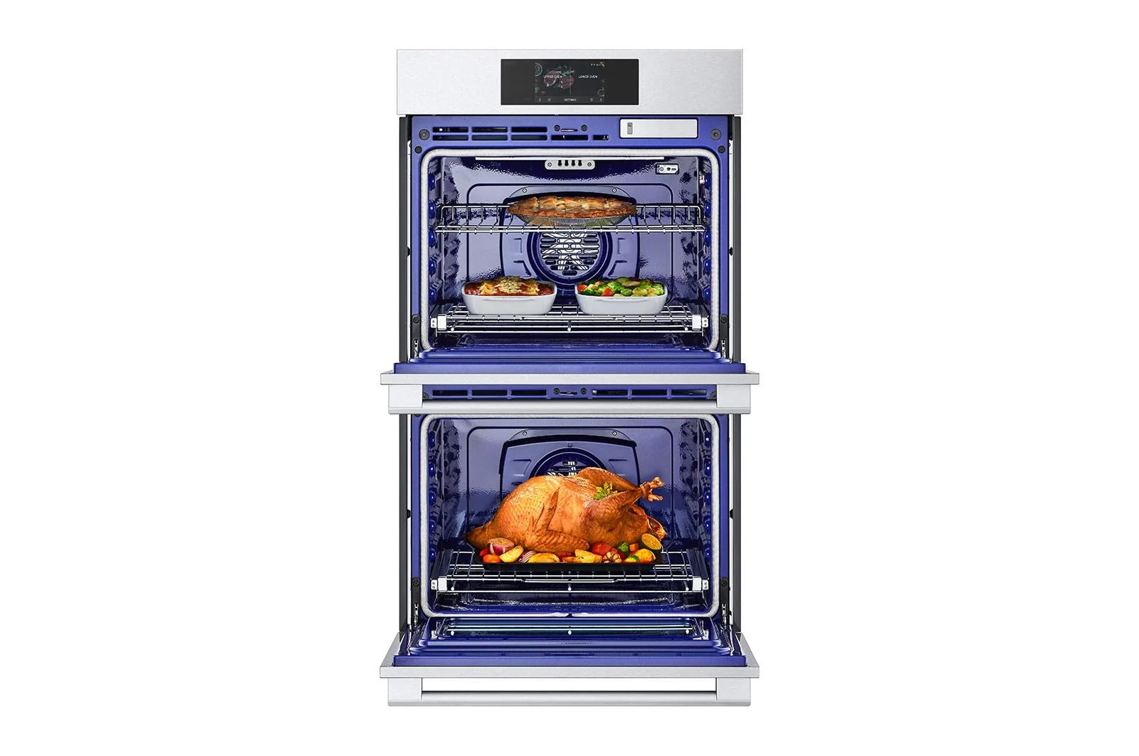 WDES9428F LG STUDIO 9.4 cu. ft. Smart InstaView® Electric Double Built-In Wall Oven with Air Fry & Steam Sous Vide - Image 10