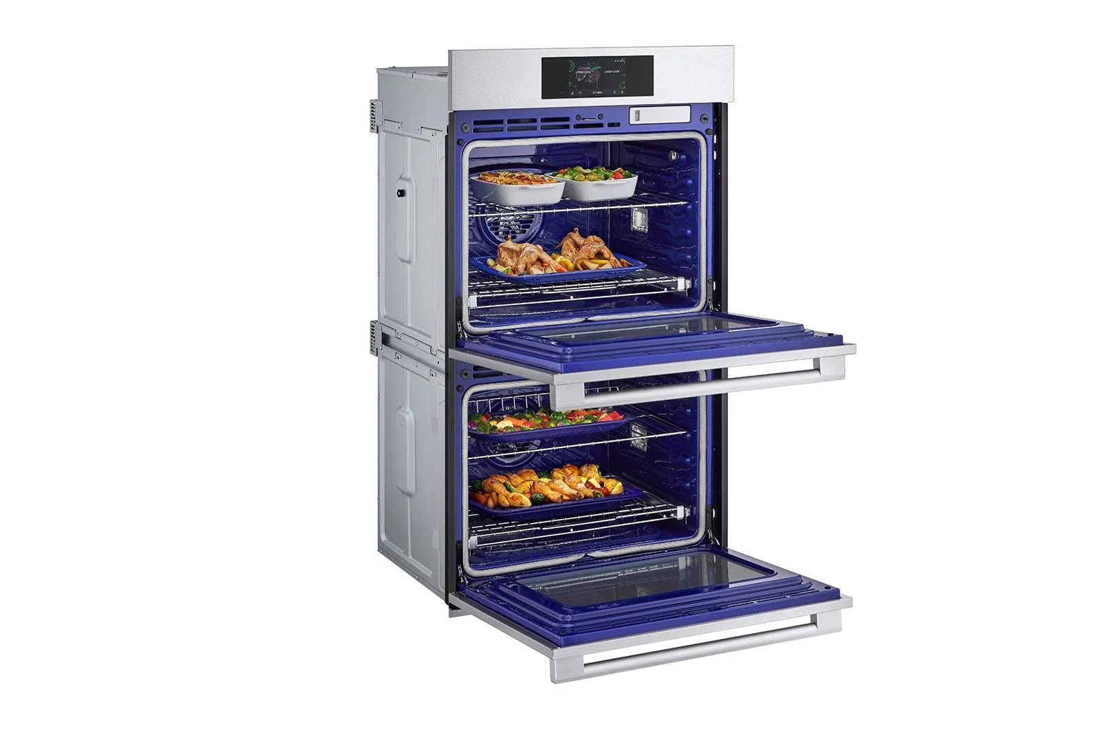 WDES9428F LG STUDIO 9.4 cu. ft. Smart InstaView® Electric Double Built-In Wall Oven with Air Fry & Steam Sous Vide - Image 13