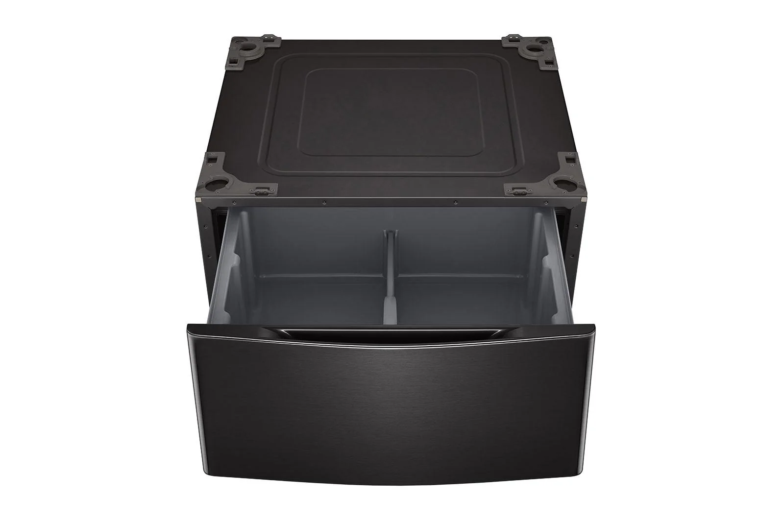 Lg WDP5B Laundry Pedestal - Black Steel - Image 2