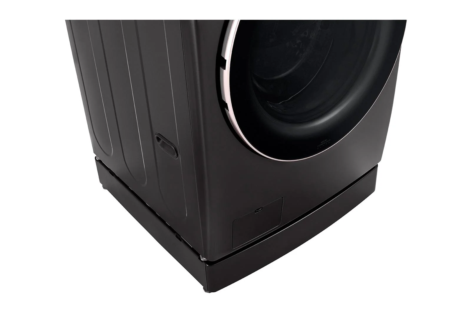 ADA Compliant Laundry Pedestal Riser - Black Steel - Image 9
