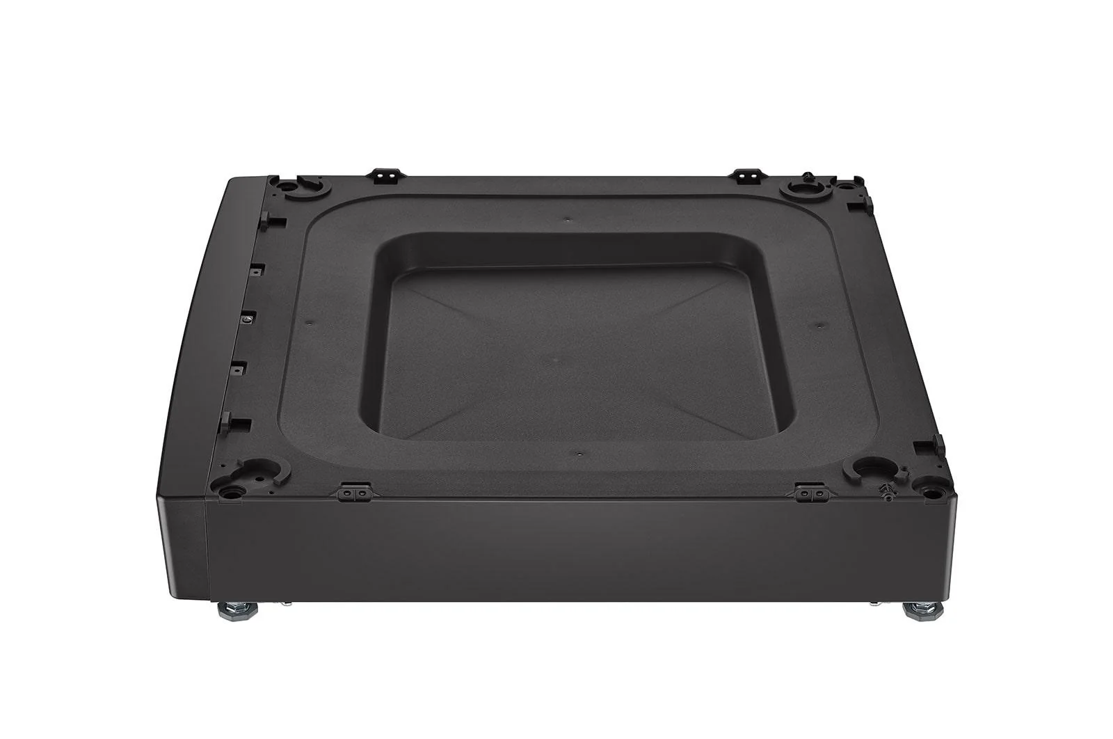 Lg WDPS2B ADA Compliant Laundry Pedestal Riser - Black Steel - Image 3