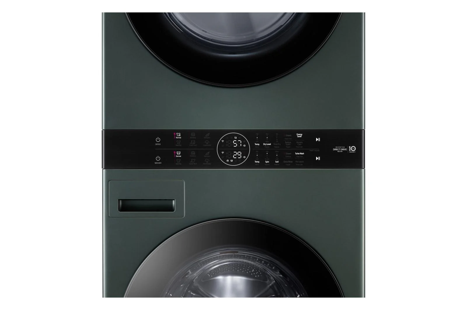 Lg WKEX200HGA Single Unit Front Load LG WashTower™ with Center Control™ 4.5 cu. ft. Washer and 7.4 cu. ft. Electric Dryer - Image 7