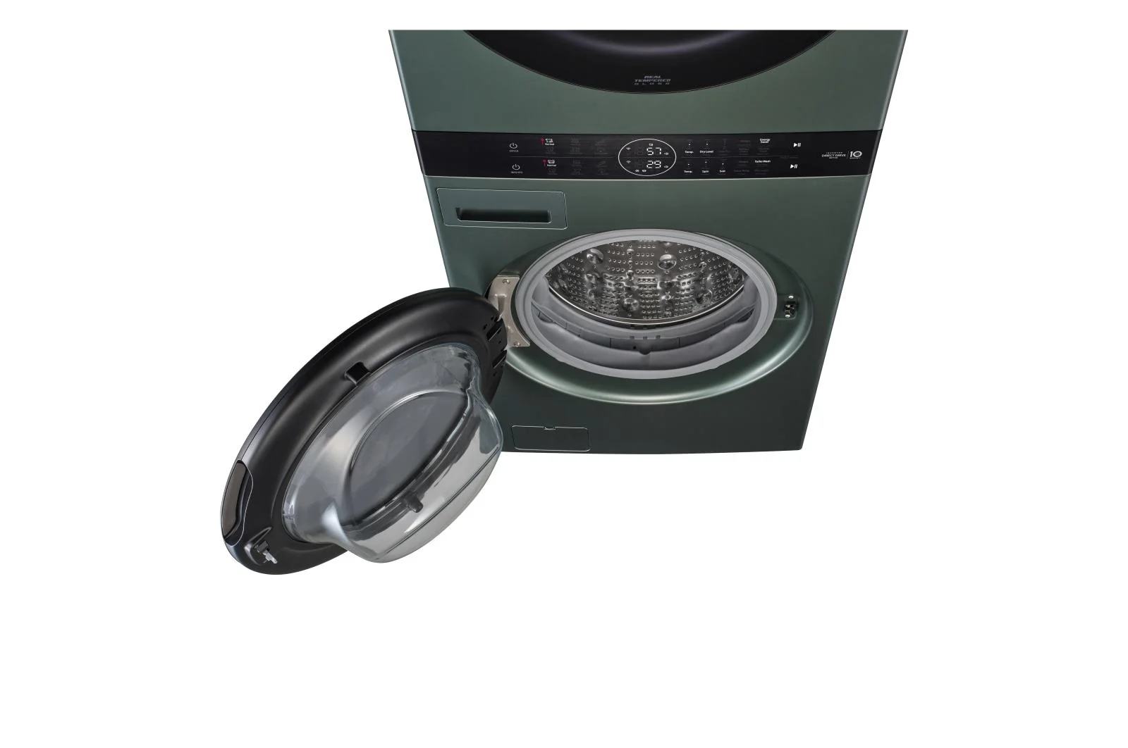 Lg WKEX200HGA Single Unit Front Load LG WashTower™ with Center Control™ 4.5 cu. ft. Washer and 7.4 cu. ft. Electric Dryer - Image 9