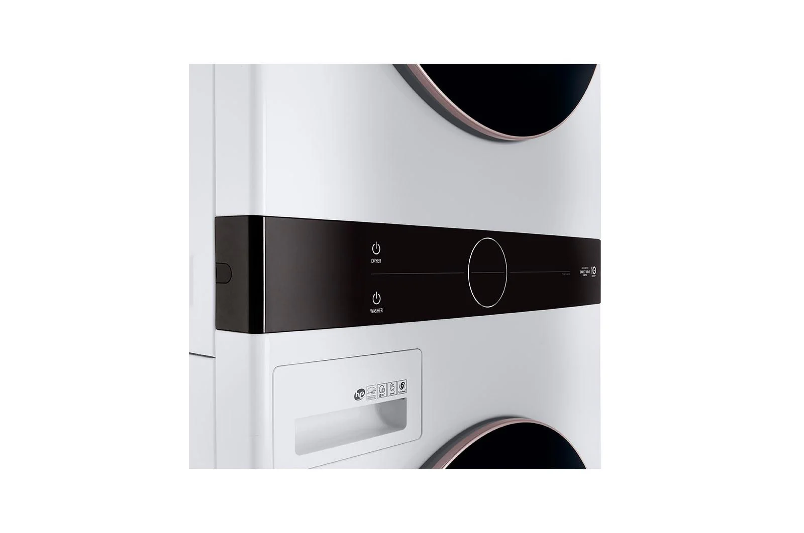 Lg WKG101HWA Single Unit Front Load LG WashTower™ with Center Control™ 4.5 cu. ft. Washer and 7.4 cu. ft. Gas Dryer - Image 8