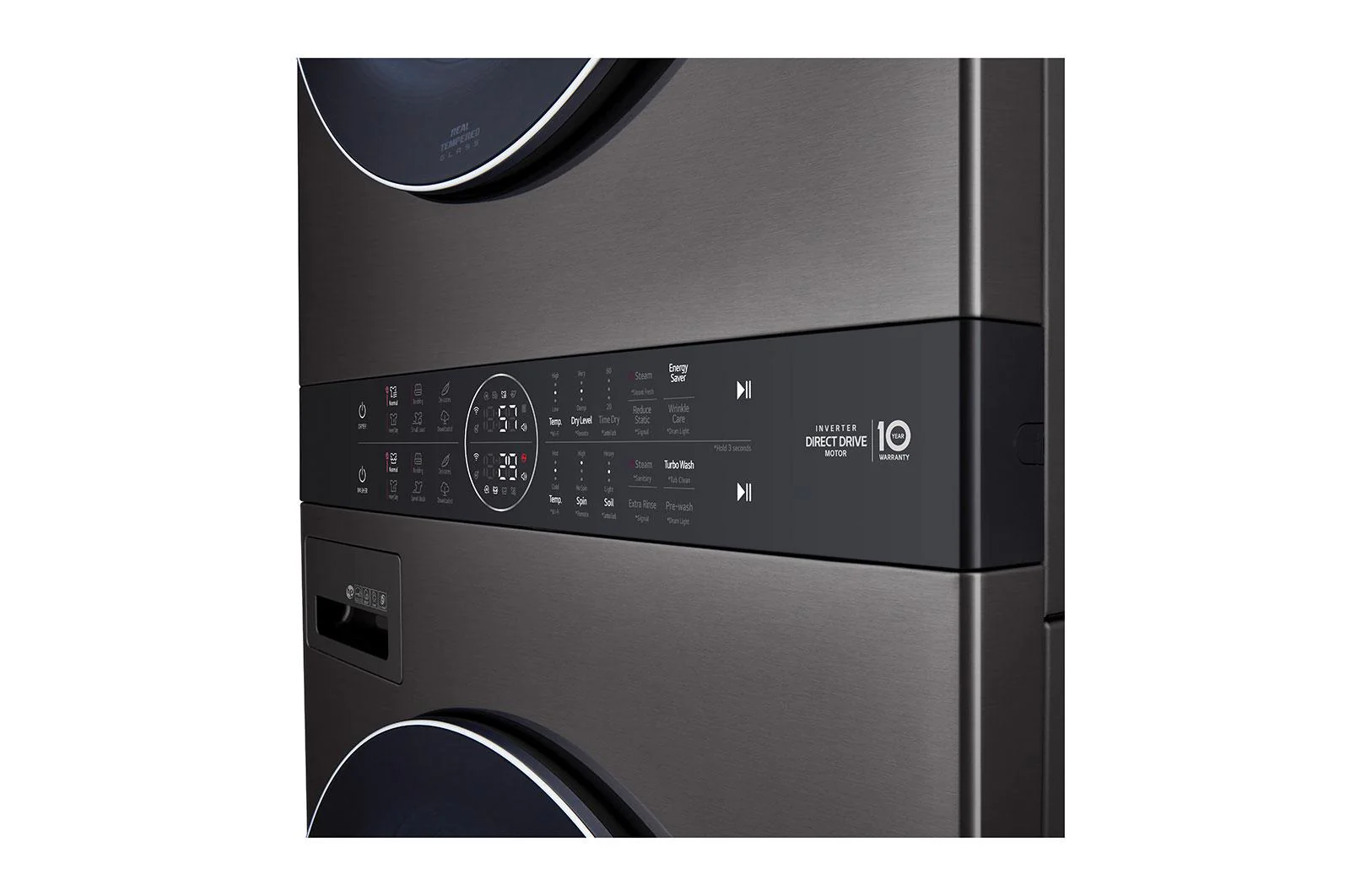 Lg WKGX201HBA Single Unit Front Load LG WashTower™ with Center Control™ 4.5 cu. ft. Washer and 7.4 cu. ft. Gas Dryer - Image 10