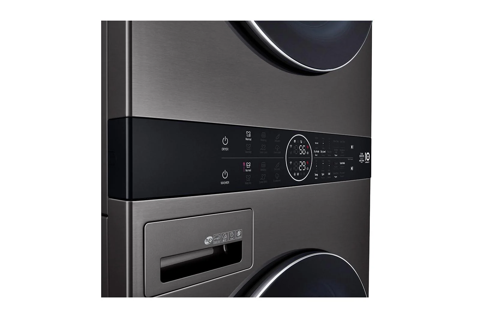 LG WashTower™ Single Unit Front Load 4.5 cu. ft. Washer and 7.2 cu. ft. Heat Pump Ventless Dryer - Image 11