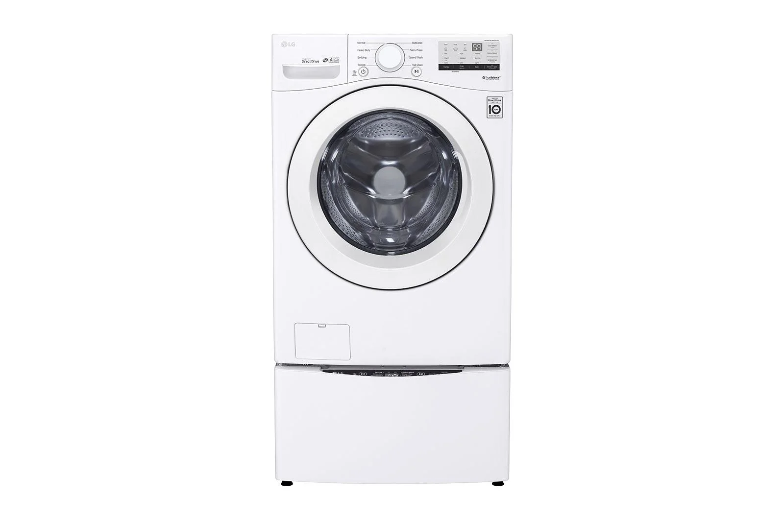 Lg WM3400CW 4.5 cu. ft. Ultra Large Front Load Washer - Image 10