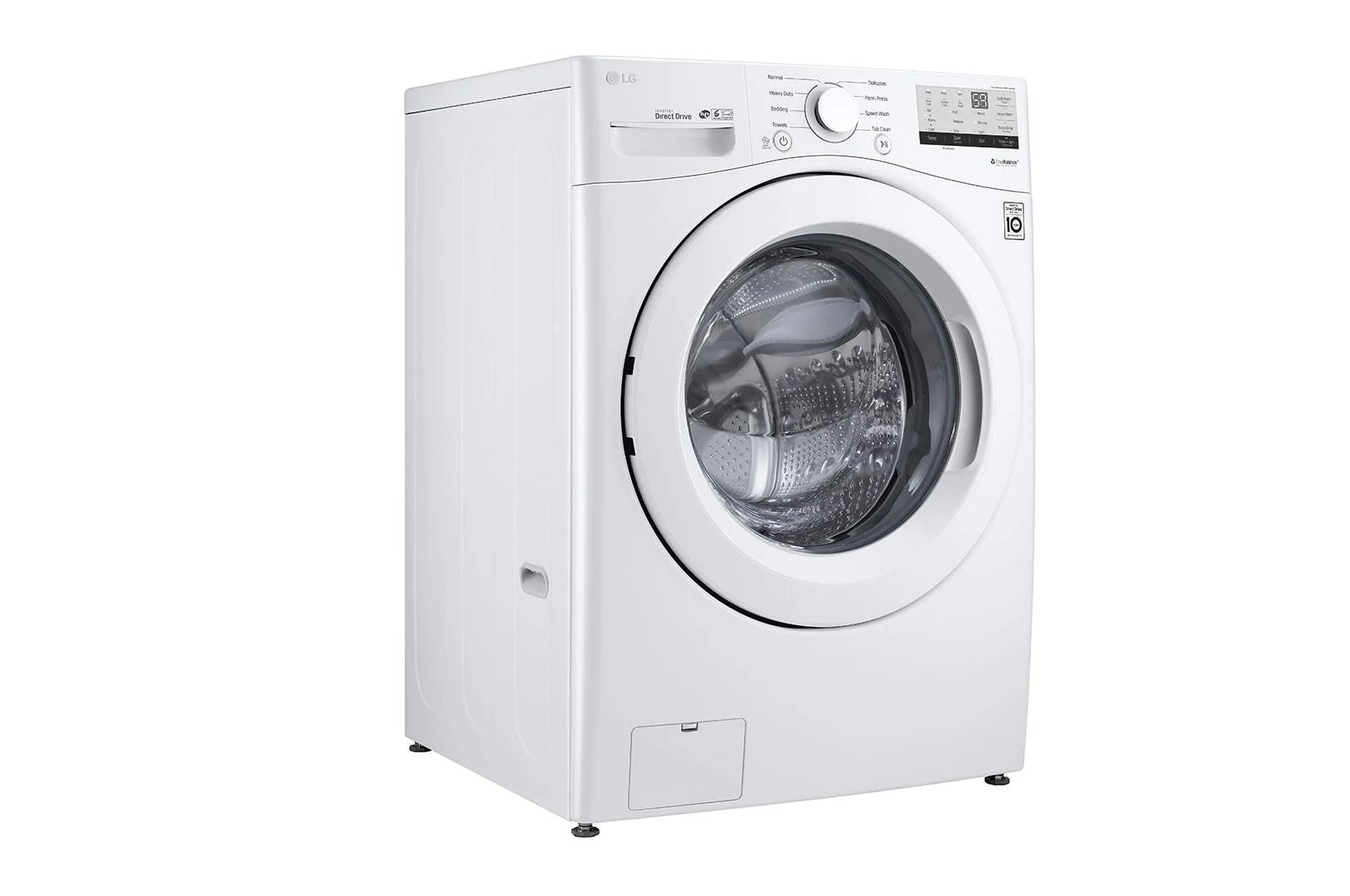 Lg WM3400CW 4.5 cu. ft. Ultra Large Front Load Washer - Image 2