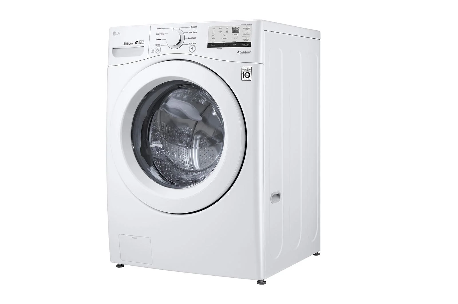 Lg WM3400CW 4.5 cu. ft. Ultra Large Front Load Washer - Image 3