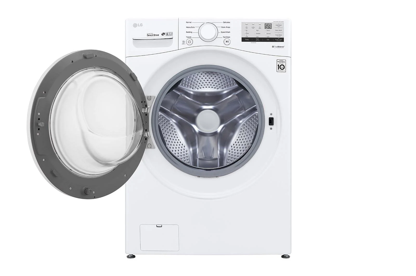Lg WM3400CW 4.5 cu. ft. Ultra Large Front Load Washer - Image 4