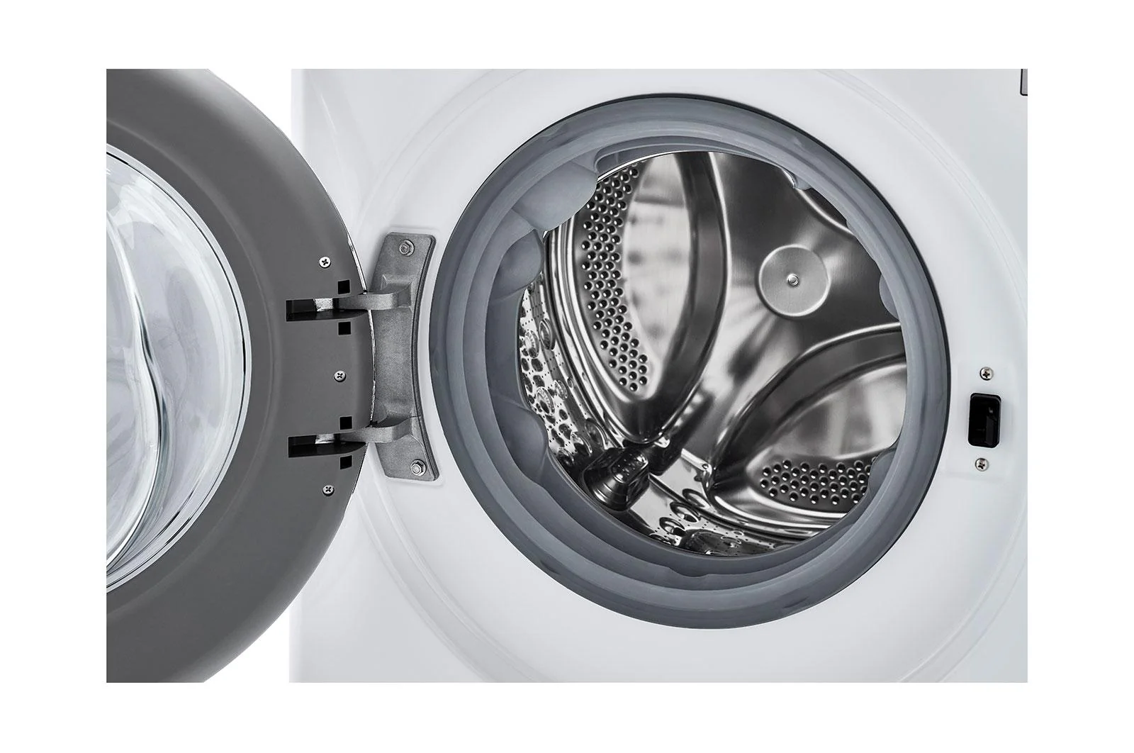 Lg WM3555HWA 2.4 cu. ft. Smart Wi-Fi Enabled Compact Front Load All-In-One Washer/Dryer Combo with Built-In Intelligence - Image 6