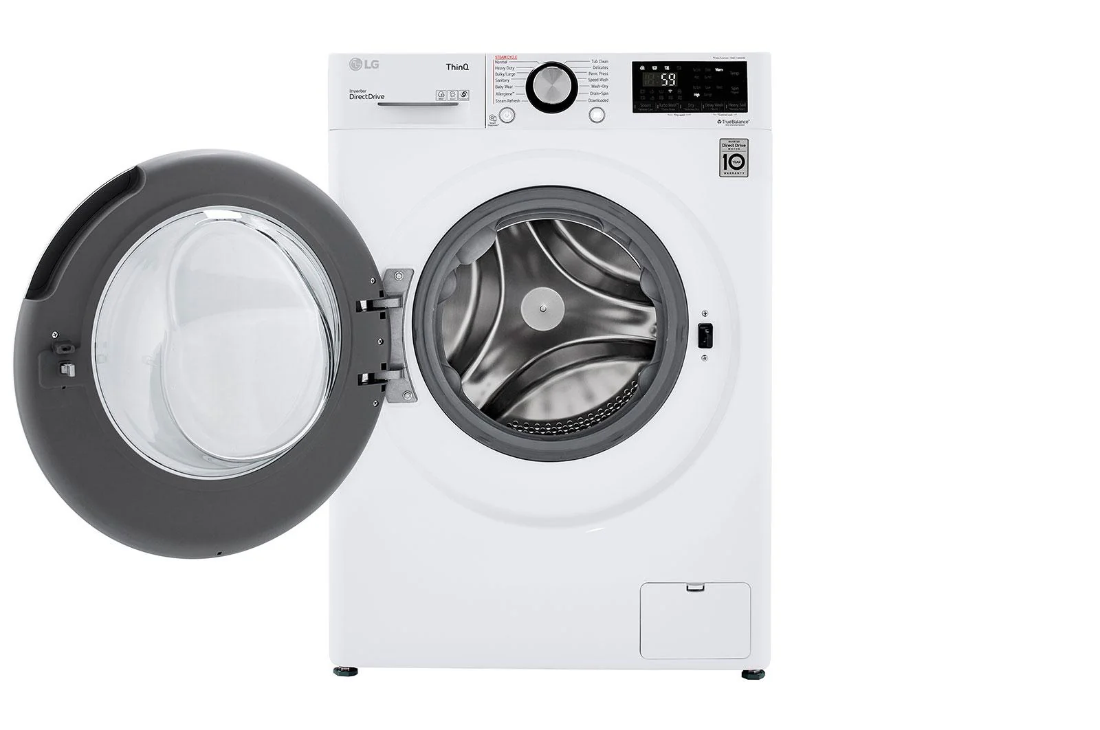 Lg WM3555HWA 2.4 cu. ft. Smart Wi-Fi Enabled Compact Front Load All-In-One Washer/Dryer Combo with Built-In Intelligence - Image 7
