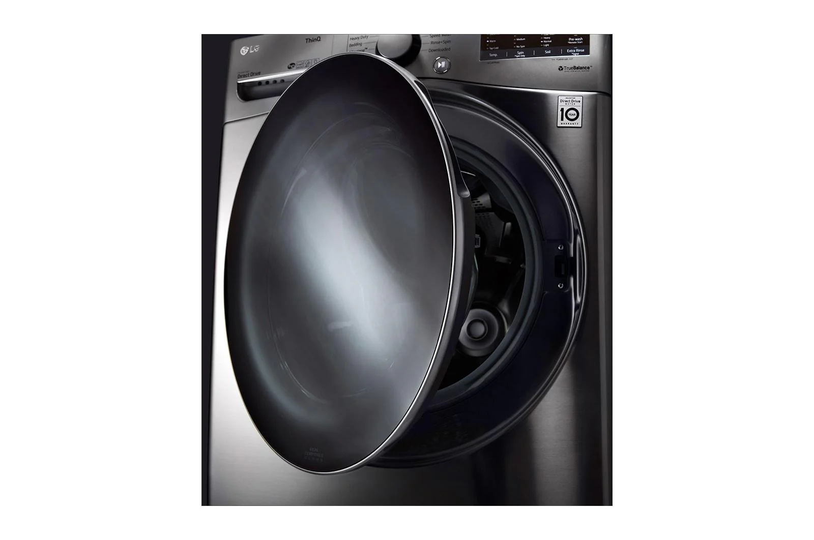 4.5 cu. ft. Ultra Large Capacity Smart wi-fi Enabled Front Load Washer with Built-In Intelligence & Steam Technology - Image 10