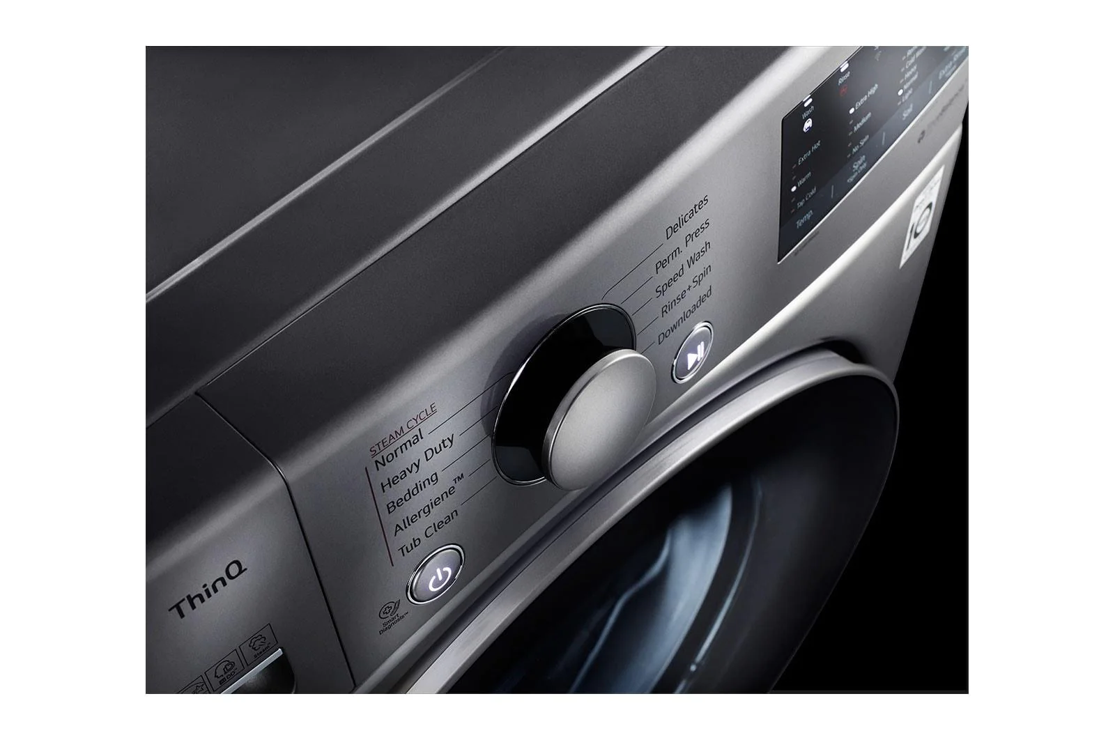 4.5 cu. ft. Ultra Large Capacity Smart wi-fi Enabled Front Load Washer with Built-In Intelligence & Steam Technology - Image 12