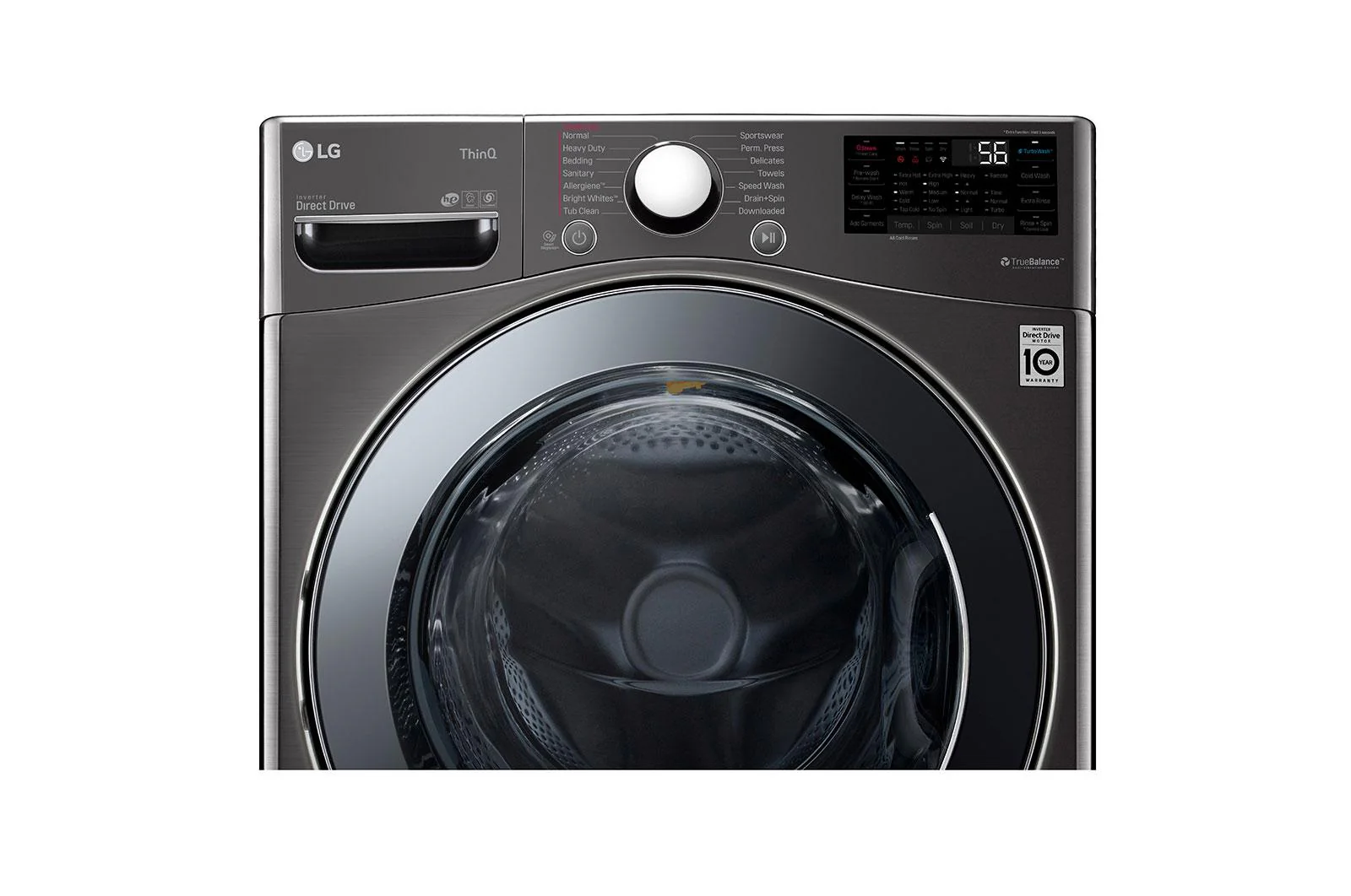 Lg 4.5 cu.ft. Smart Wi-Fi Enabled All-In-One Washer/Dryer with TurboWash® Technology - Image 5