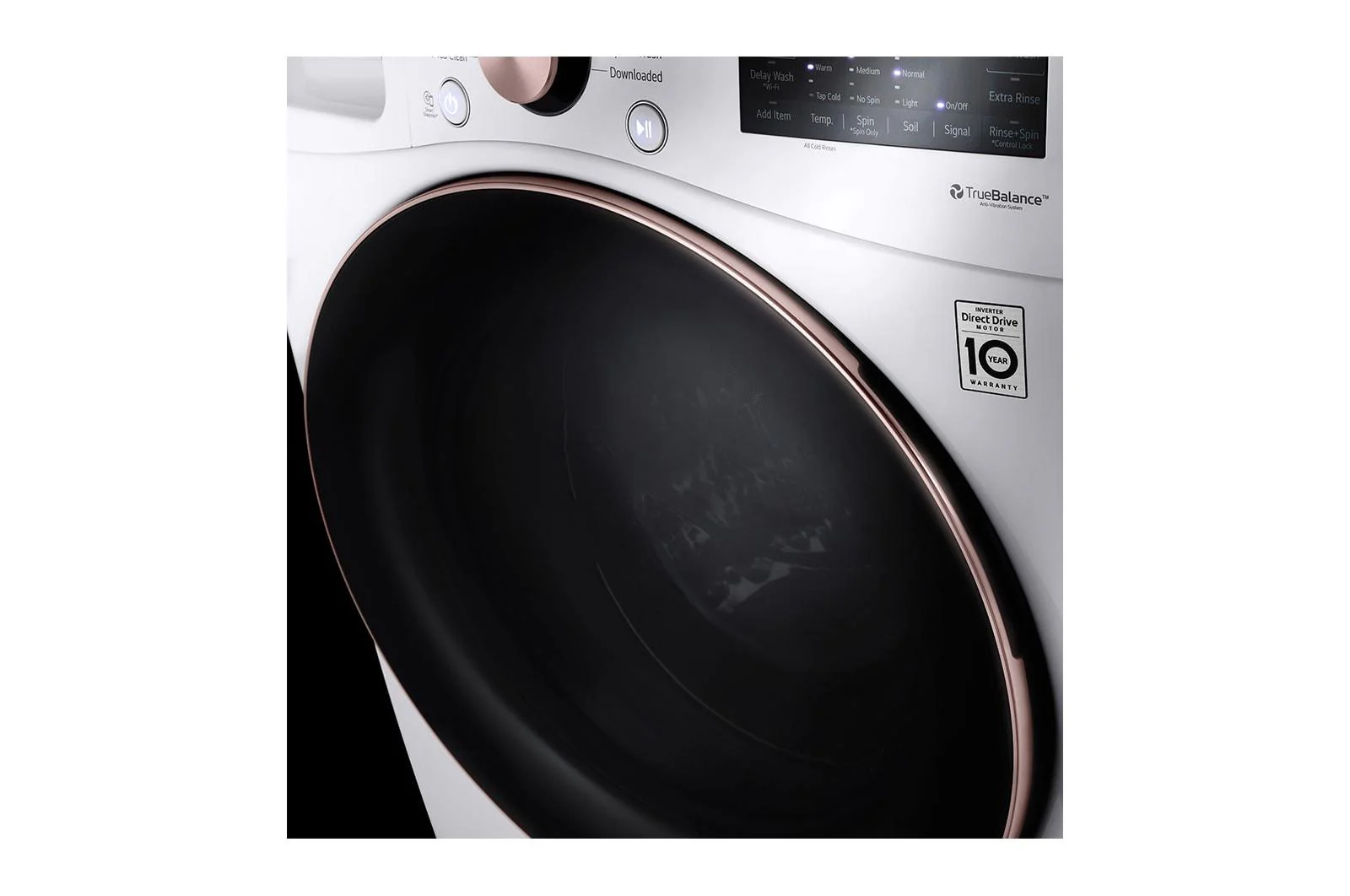 Lg WM4000HWA 4.5 cu. ft. Ultra Large Capacity Front Load Washer - White - Image 11