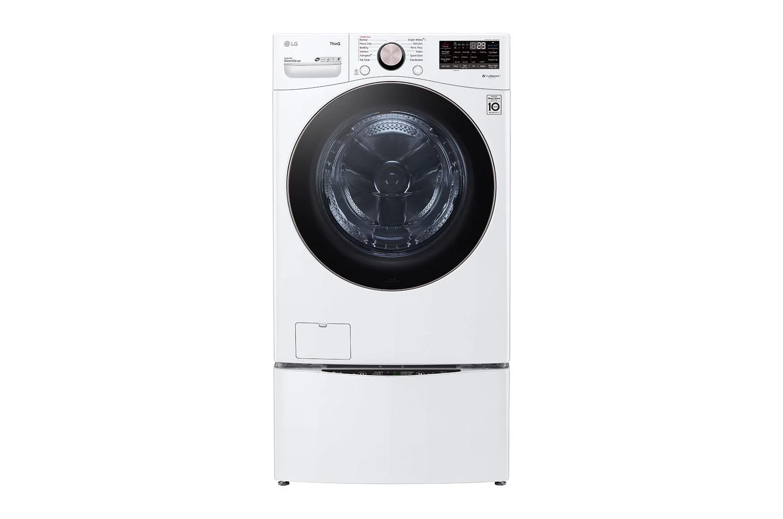 Lg WM4000HWA 4.5 cu. ft. Ultra Large Capacity Front Load Washer - White - Image 15