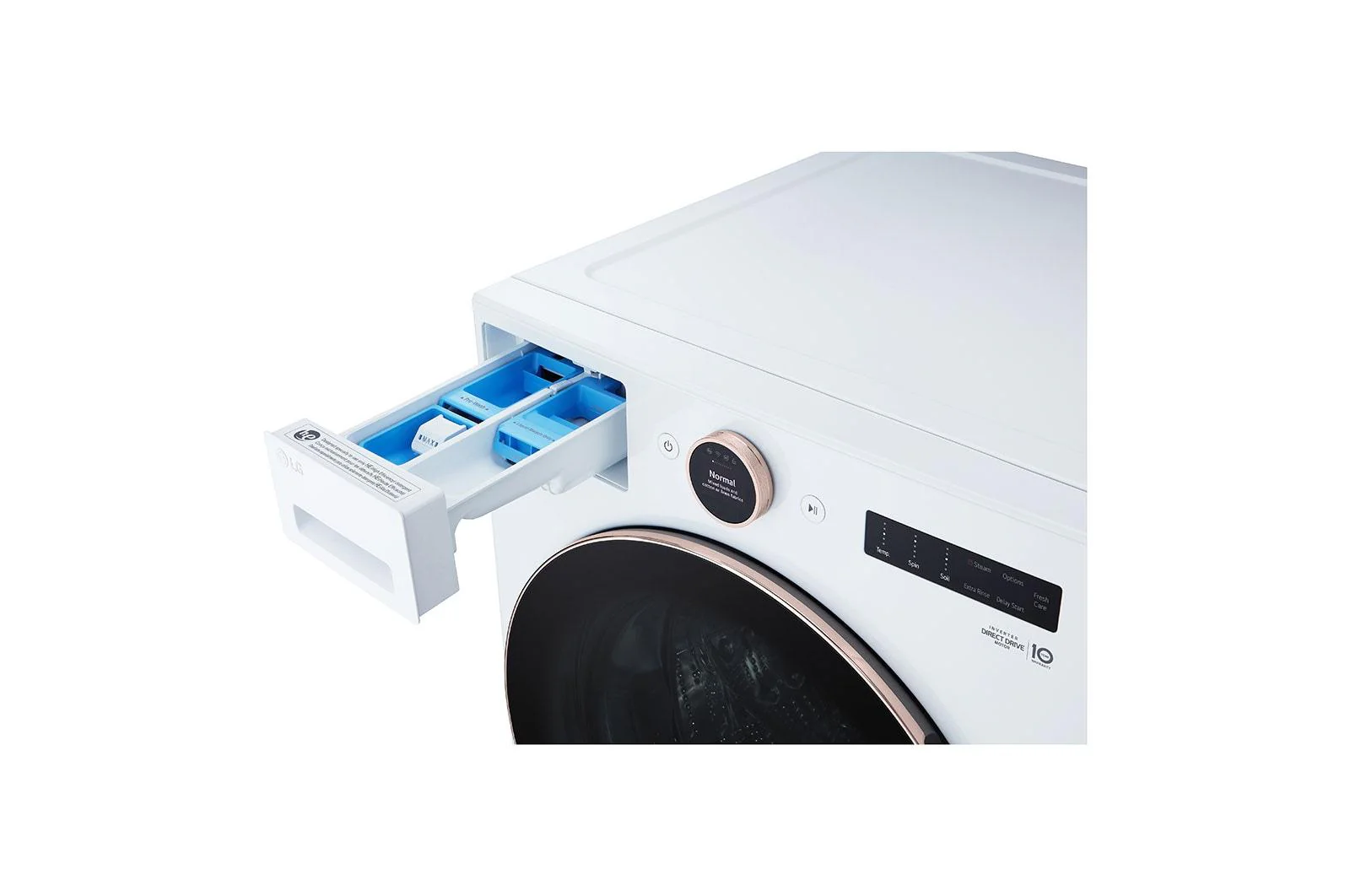 Lg WM6500HWA 5.0 cu. ft. Mega Capacity Smart Front Load ENERGY STAR Washer with TurboWash® 360(degree) and AI DD® Built-In Intelligence - Image 7