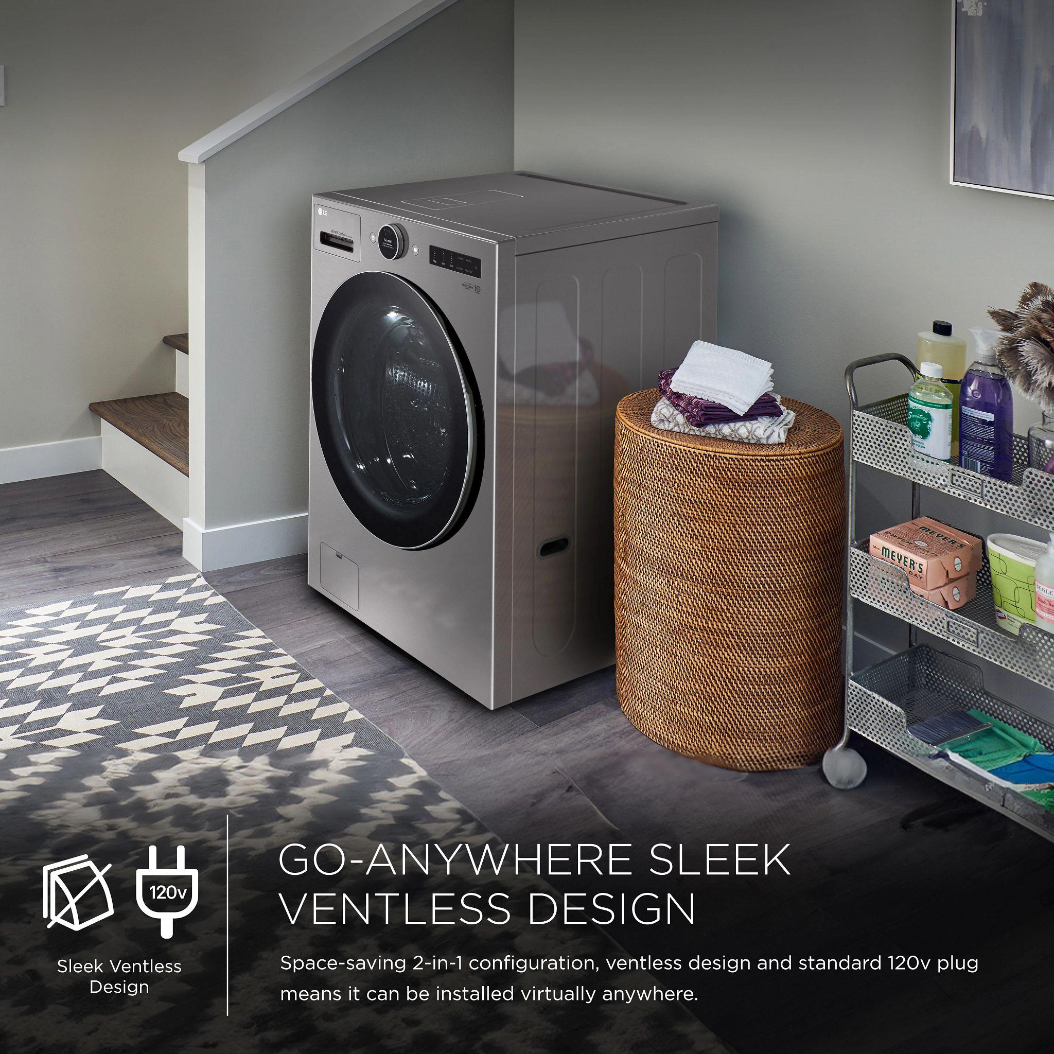 Lg WM6998HVA Ventless Washer/Dryer Combo LG WashCombo™ All-in-One 5.0 cu. ft. Mega Capacity with Inverter HeatPump™ Technology and Direct Drive Motor - Image 28