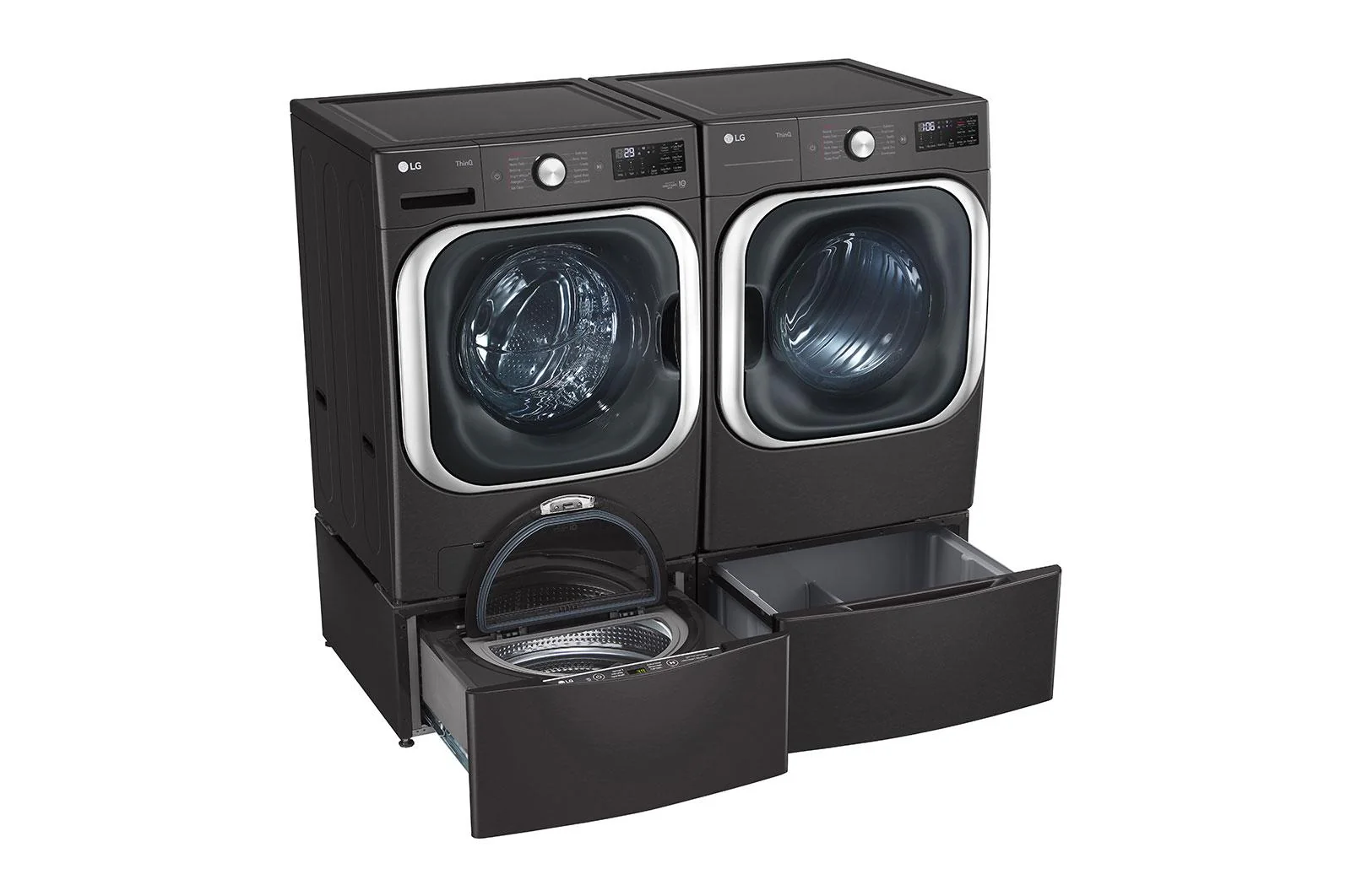Lg WM8900HBA 5.2 cu. ft. Mega Capacity Smart Wi-Fi Enabled Front Load Washer with TurboWash® and Built-In Intelligence - Image 7