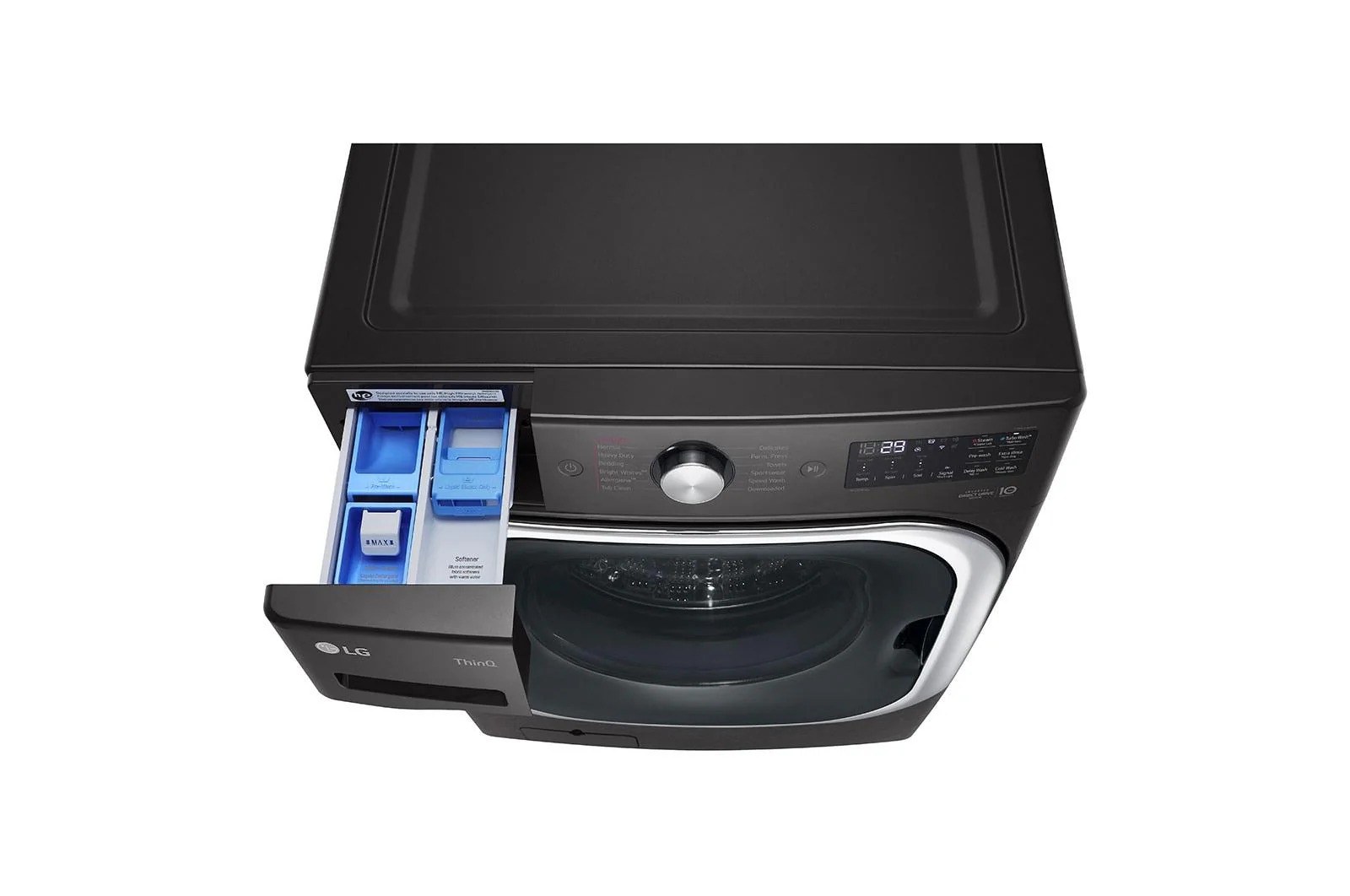 Lg WM8900HBA 5.2 cu. ft. Mega Capacity Smart Wi-Fi Enabled Front Load Washer with TurboWash® and Built-In Intelligence - Image 8