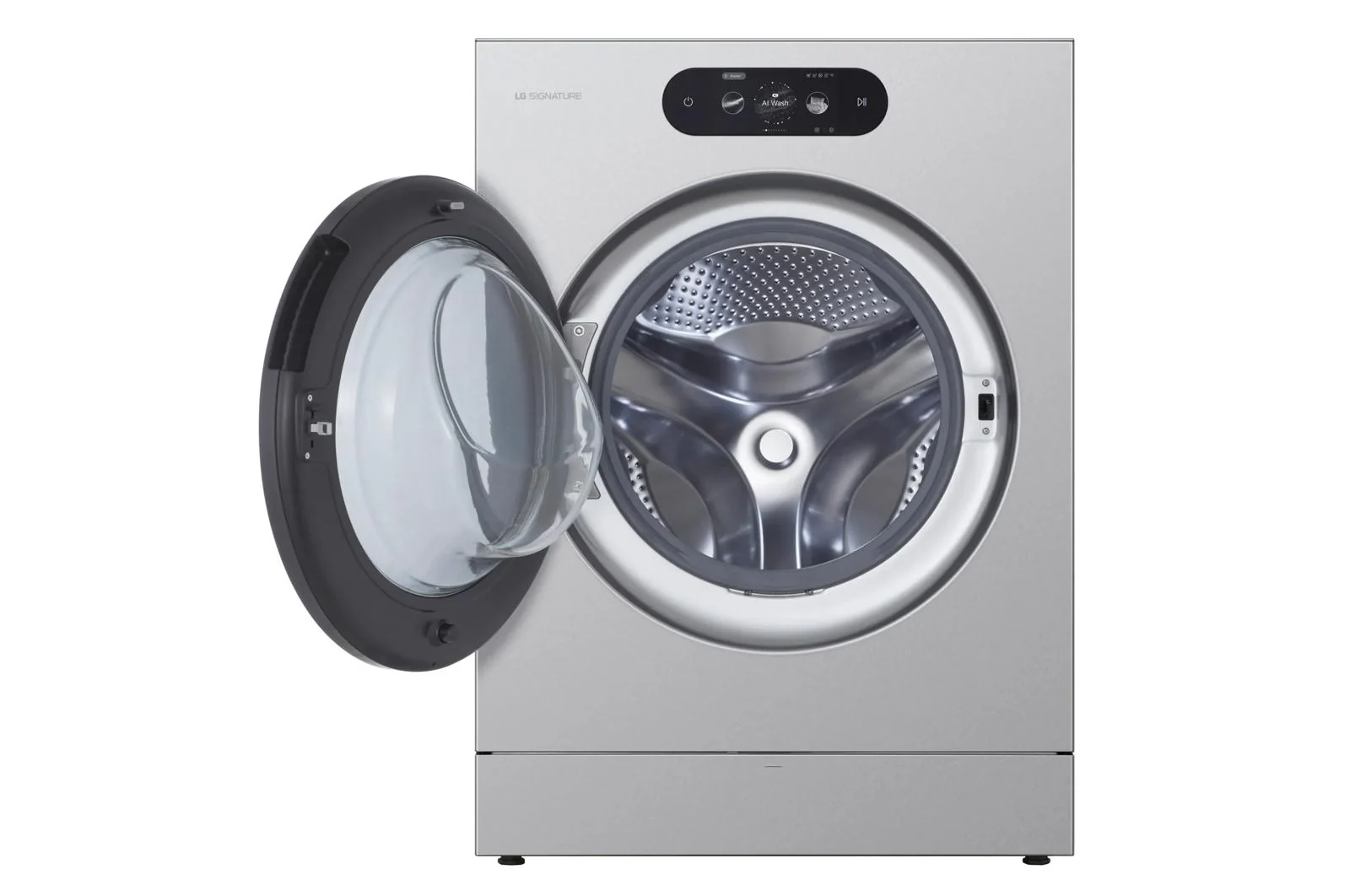 WM9900HSA LG SIGNATURE 5.8 cu. ft. Mega Capacity Smart Front Load Washer with Built-In Intelligence, TurboWash® 360(degree), ezDispense® and Touch LCD Control - Image 9