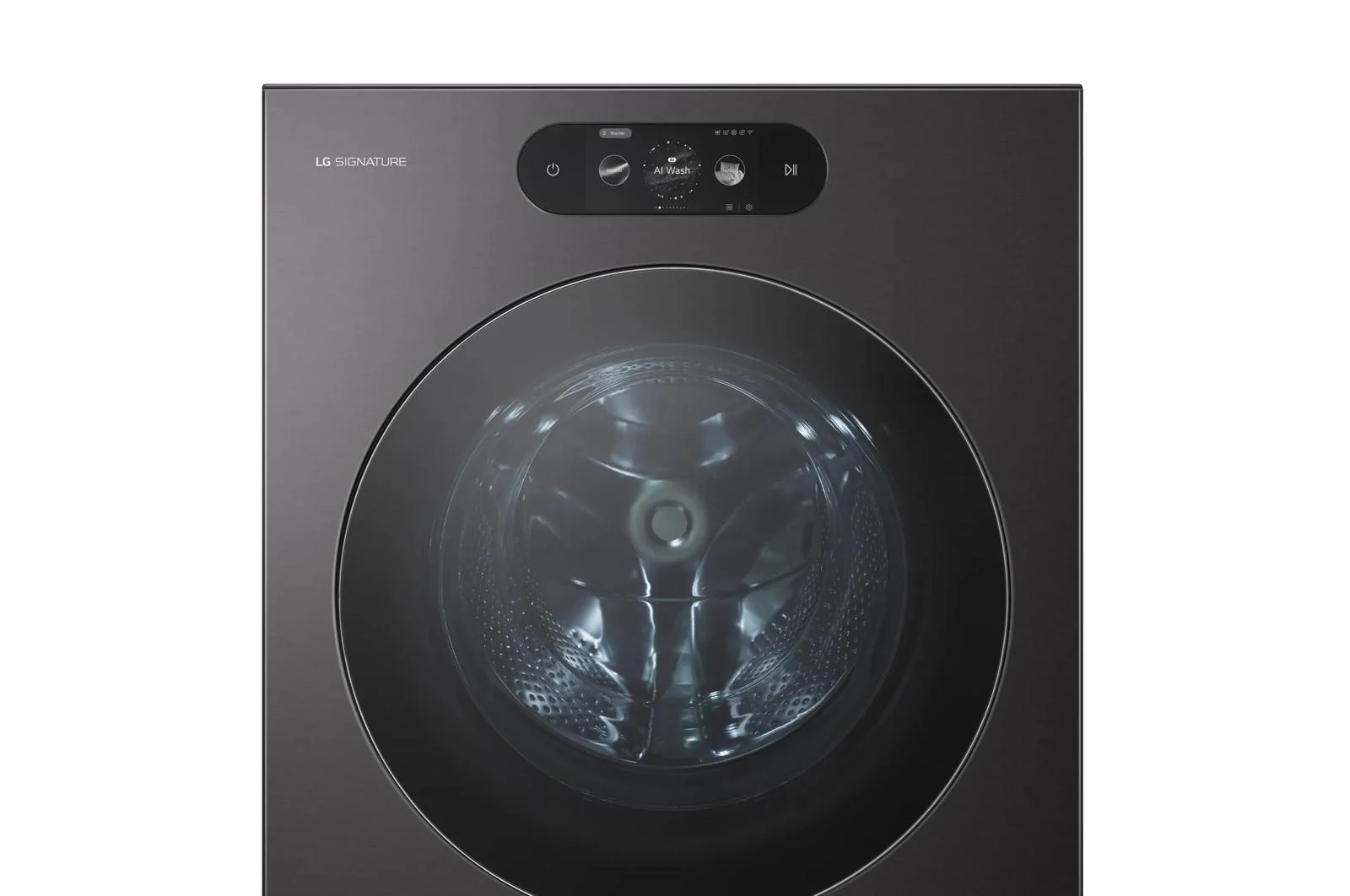WM9901HBA LG SIGNATURE 5.8 cu. ft. Mega Capacity Smart Front Load Washer with Built-In Intelligence, TurboWash® 360(degree), ezDispense® and Touch LCD Control - Image 9