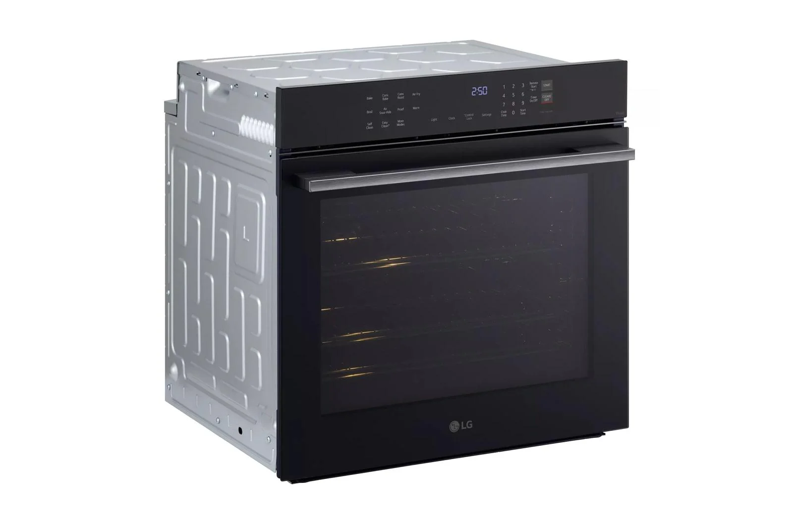 Lg WSED3023B 3.0 cu. ft. Smart Compact Wall Oven with True Convection and Air Fry - Image 2
