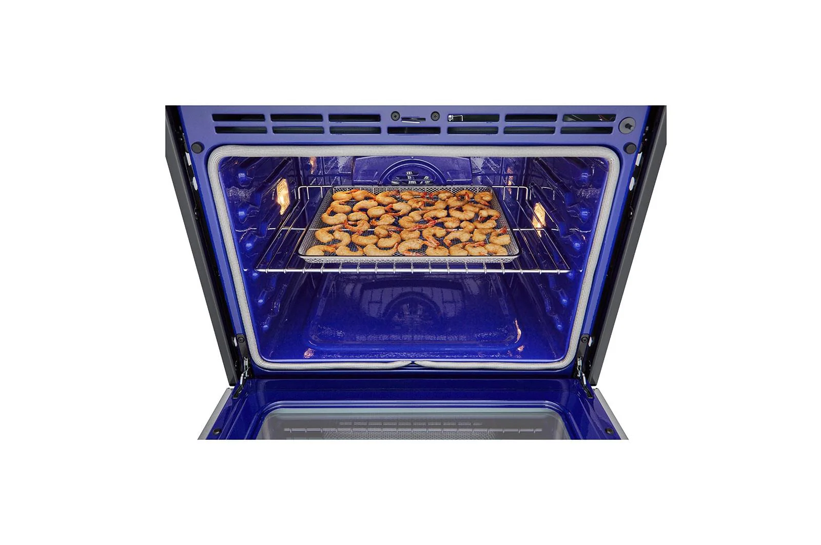 Lg WSEP4723F 4.7 cu. ft. Smart Wall Oven with Convection and Air Fry - Image 7