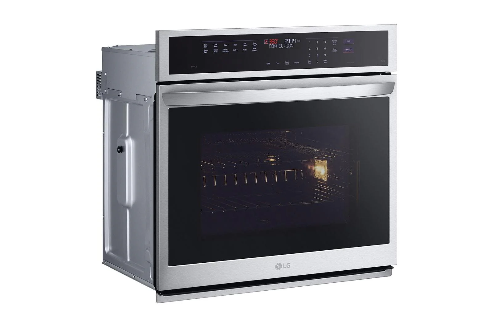 Lg WSEP4727F 4.7 cu. ft. Smart Wall Oven with InstaView®, True Convection, Air Fry, and Steam Sous Vide - Image 2