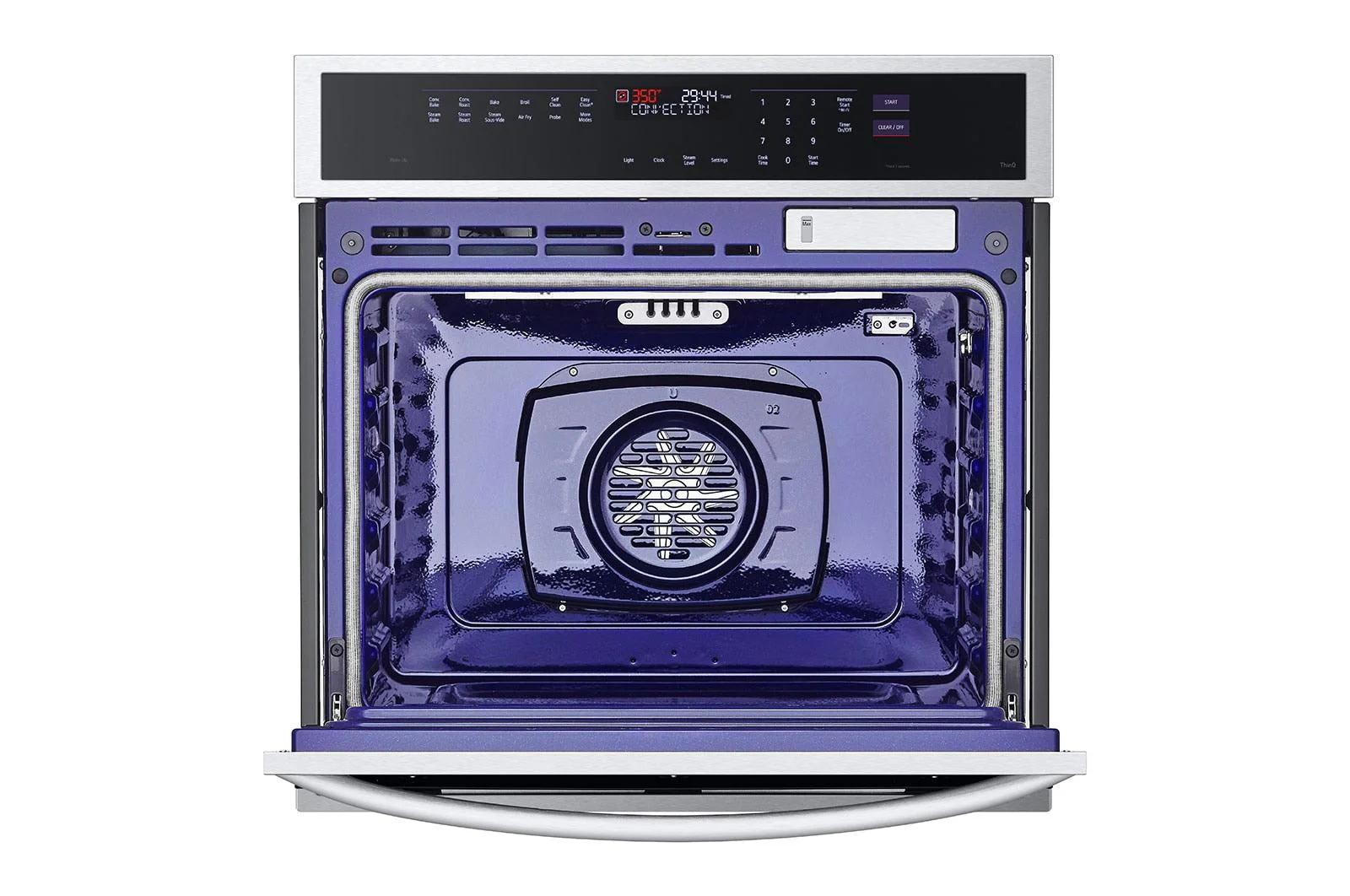 Lg WSEP4727F 4.7 cu. ft. Smart Wall Oven with InstaView®, True Convection, Air Fry, and Steam Sous Vide - Image 5
