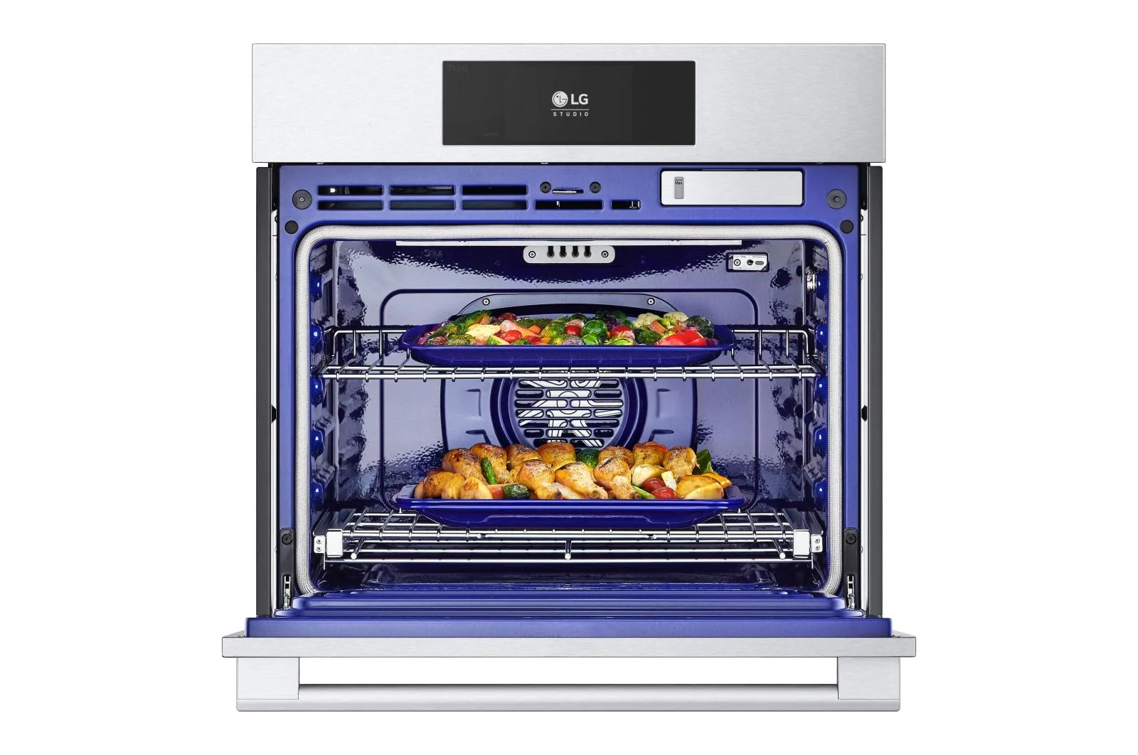 WSES4728F LG STUDIO 4.7 cu. ft. Smart InstaView® Electric Single Built-In Wall Oven with Air Fry & Steam Sous Vide - Image 8