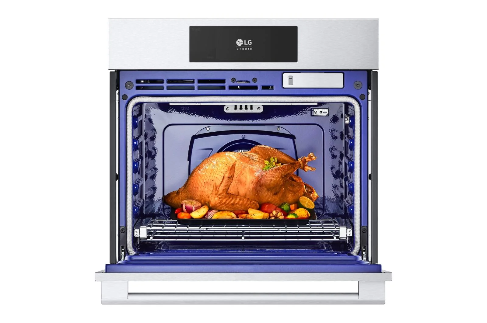 WSES4728F LG STUDIO 4.7 cu. ft. Smart InstaView® Electric Single Built-In Wall Oven with Air Fry & Steam Sous Vide - Image 9