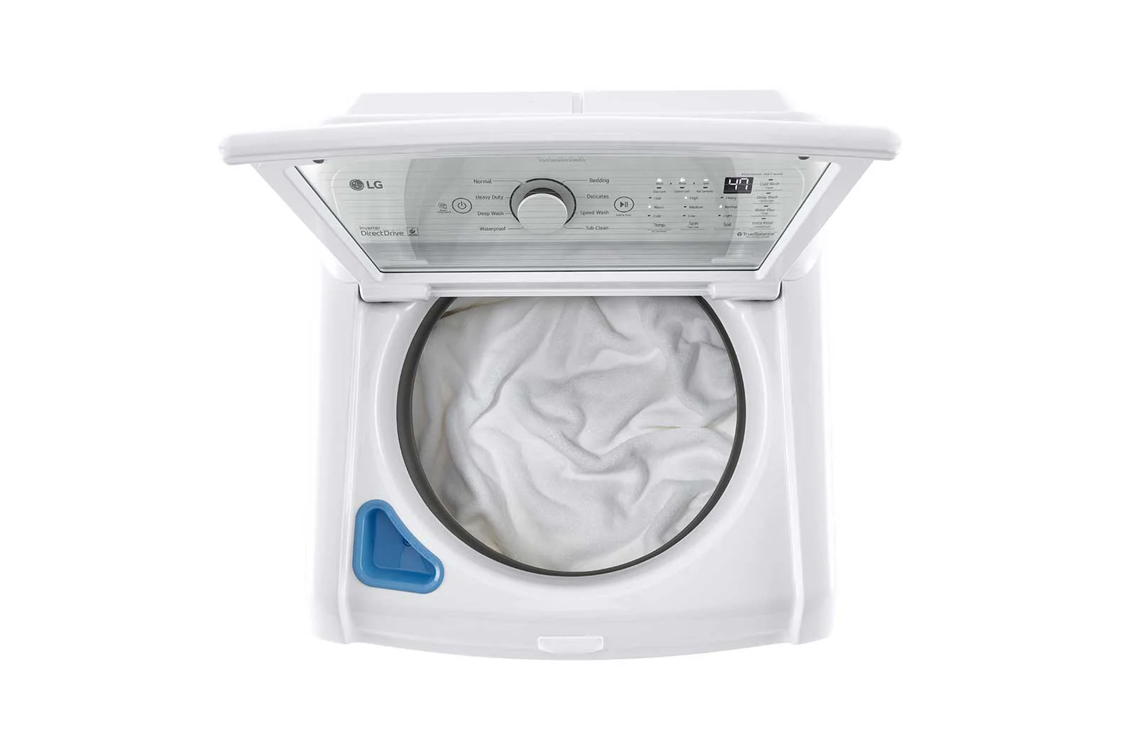 Lg WT7000CW 4.5 cu. ft. Ultra Large Capacity Top Load Washer with Impeller & TurboDrum™ Technology - Image 5