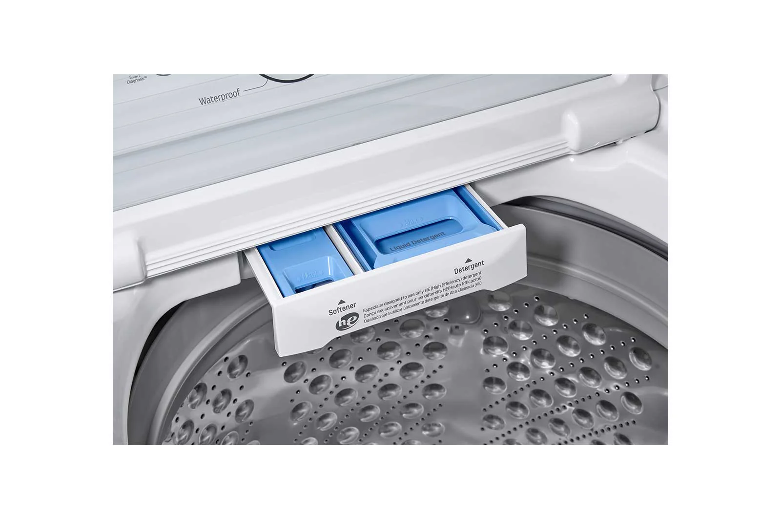 Lg WT7000CW 4.5 cu. ft. Ultra Large Capacity Top Load Washer with Impeller & TurboDrum™ Technology - Image 7