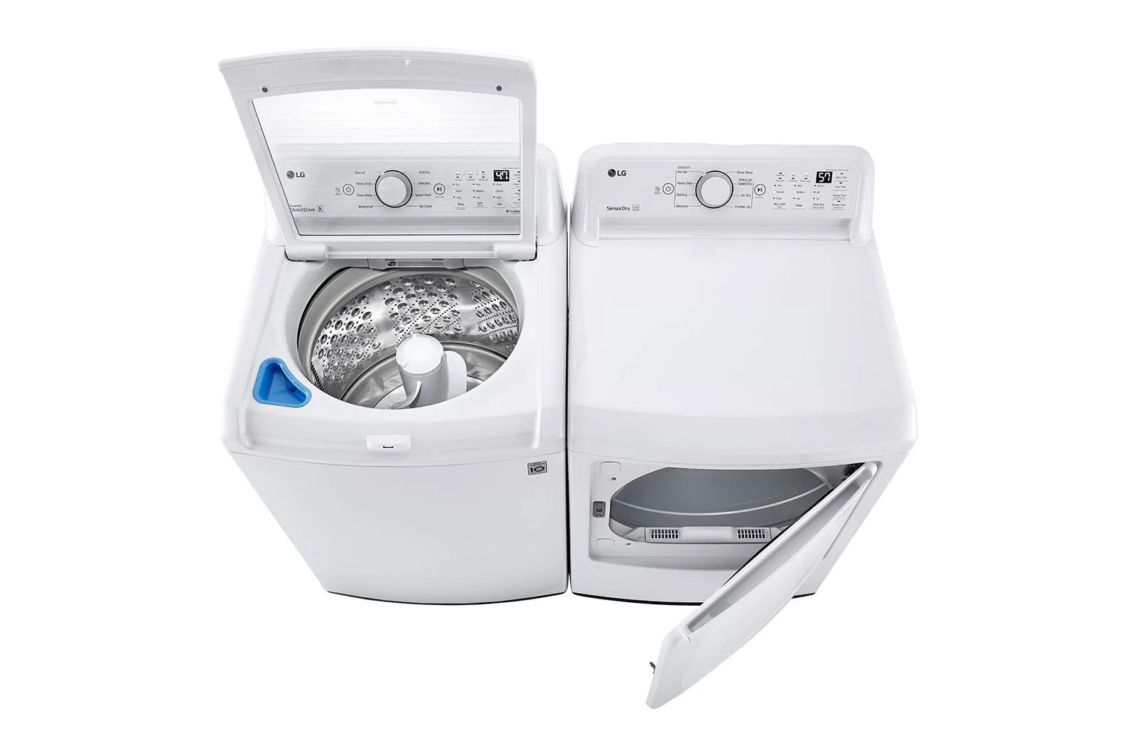 Lg WT7005CW 4.3 cu. ft. Ultra Large Capacity Top Load Washer with 4-Way™ Agitator & TurboDrum™ Technology - Image 10