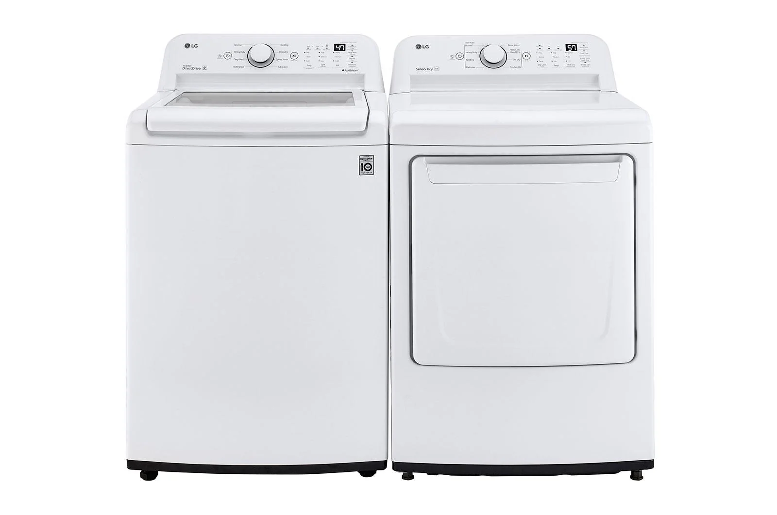 Lg WT7005CW 4.3 cu. ft. Ultra Large Capacity Top Load Washer with 4-Way™ Agitator & TurboDrum™ Technology - Image 9