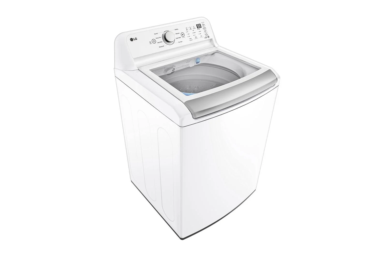 Lg WT7155CW 4.8 cu. ft. Mega Capacity Top Load Washer with 4-Way™ Agitator & TurboDrum™ Technology - Image 2
