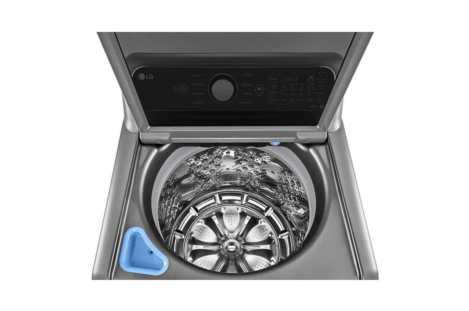 Lg 5.5 cu.ft. Mega Capacity Smart wi-fi Enabled Top Load Washer with TurboWash3D™ Technology - Image 6