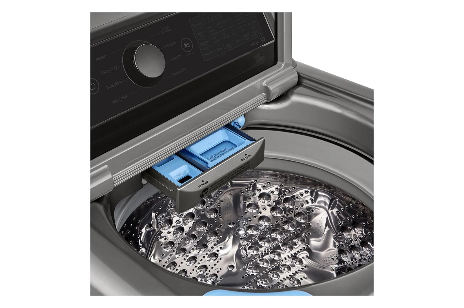 Lg 5.5 cu.ft. Mega Capacity Smart wi-fi Enabled Top Load Washer with TurboWash3D™ Technology - Image 7