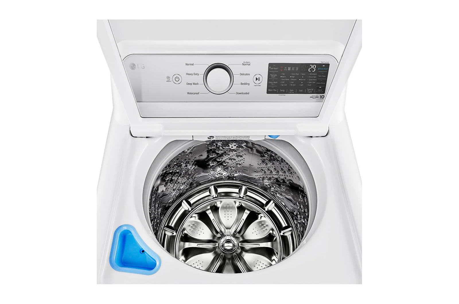 Lg 5.5 cu.ft. Mega Capacity Smart wi-fi Enabled Top Load Washer with TurboWash3D™ Technology - Image 6