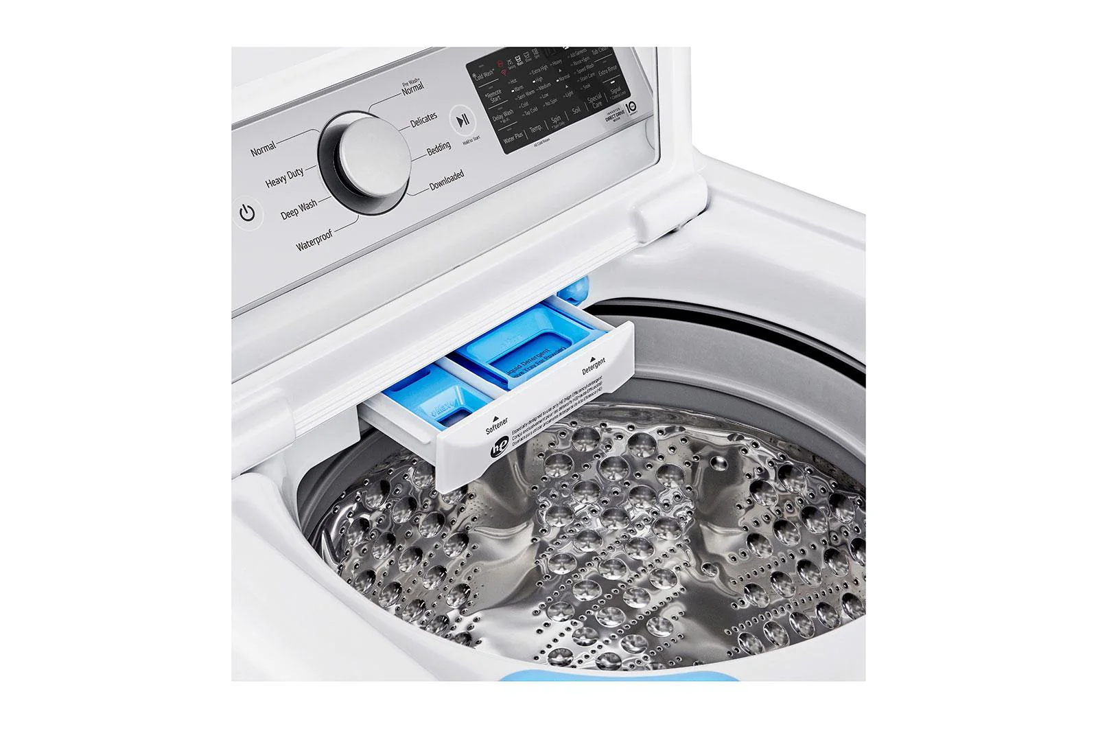 Lg 5.5 cu.ft. Mega Capacity Smart wi-fi Enabled Top Load Washer with TurboWash3D™ Technology - Image 7