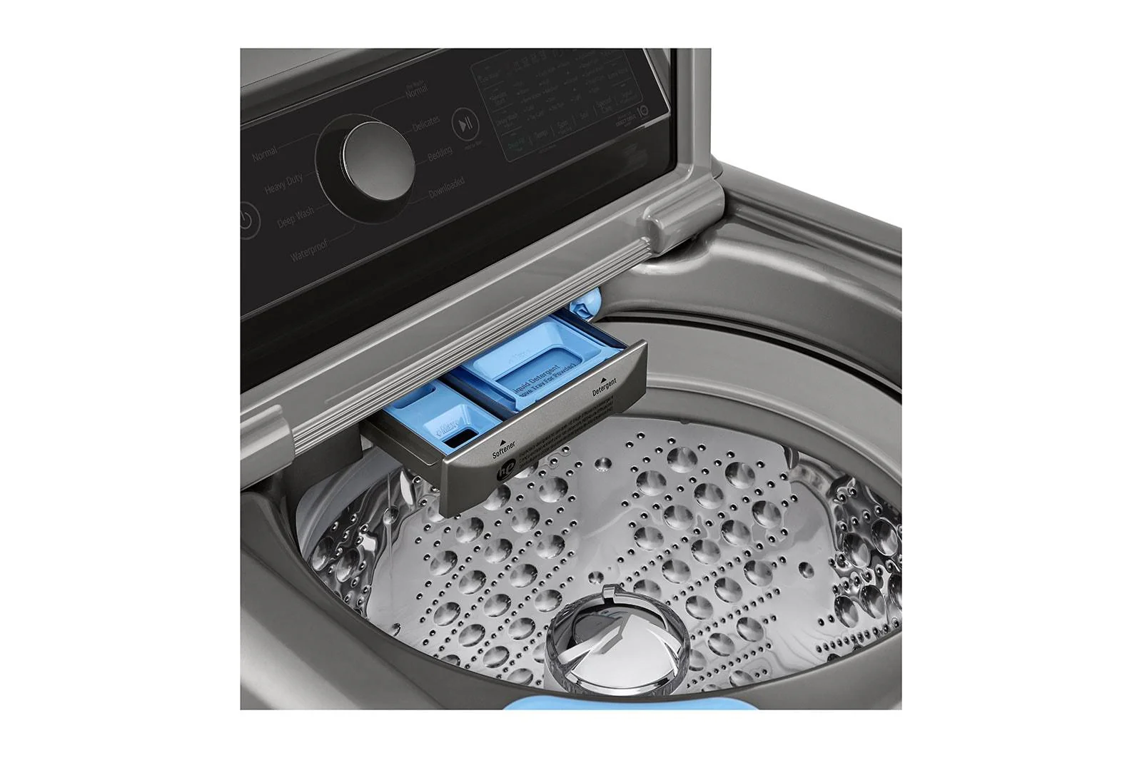 Lg 5.3 cu.ft. Mega Capacity Smart wi-fi Enabled Top Load Washer with 4-Way™ Agitator - Image 7