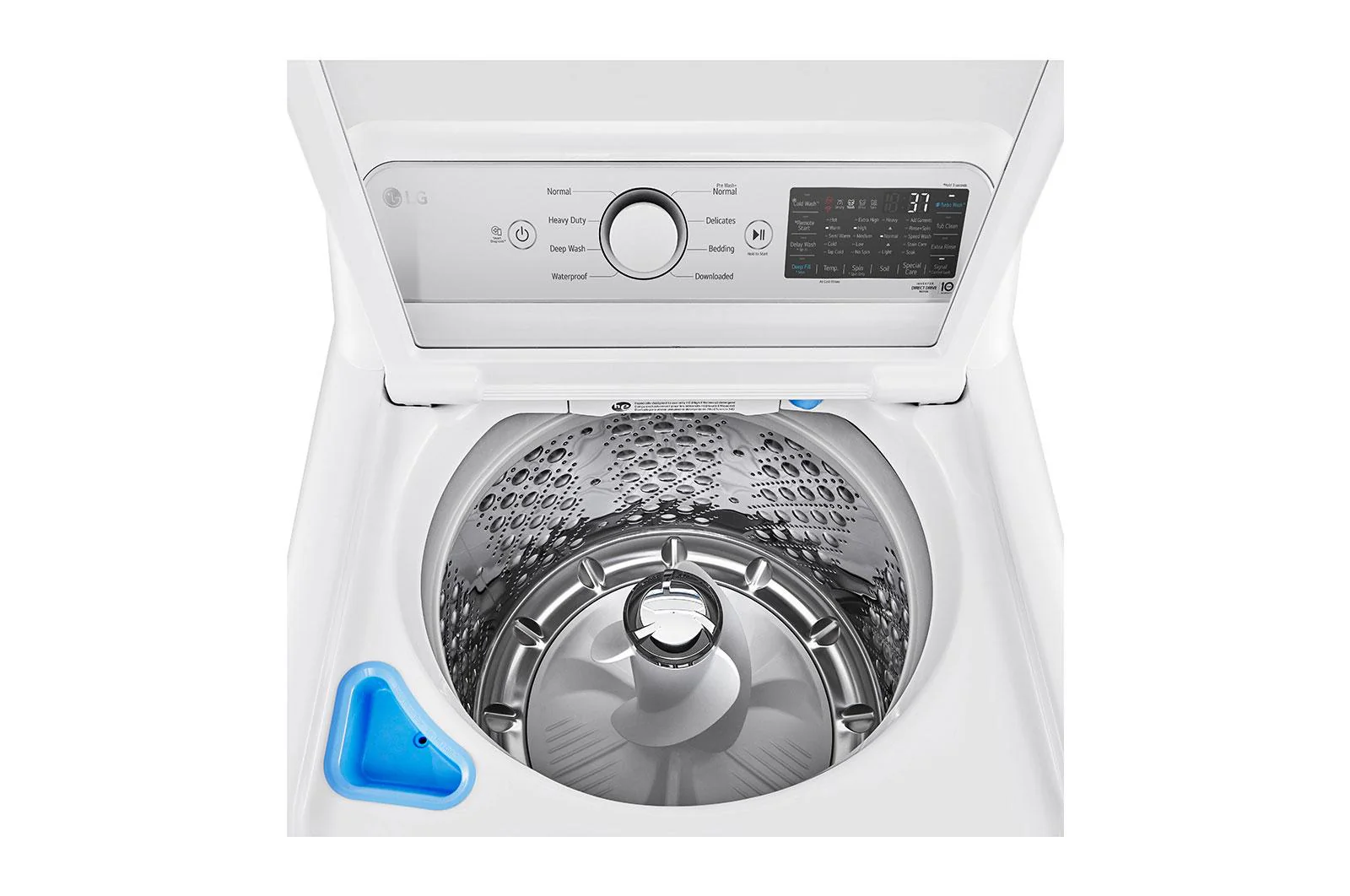 Lg 5.3 cu.ft. Mega Capacity Smart wi-fi Enabled Top Load Washer with 4-Way™ Agitator - Image 6