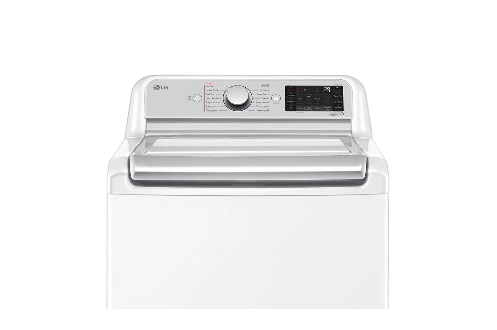 Lg 5.5 cu.ft. Mega Capacity Smart wi-fi Enabled Top Load Washer with TurboWash3D™ Technology and Allergiene™ Cycle - Image 7