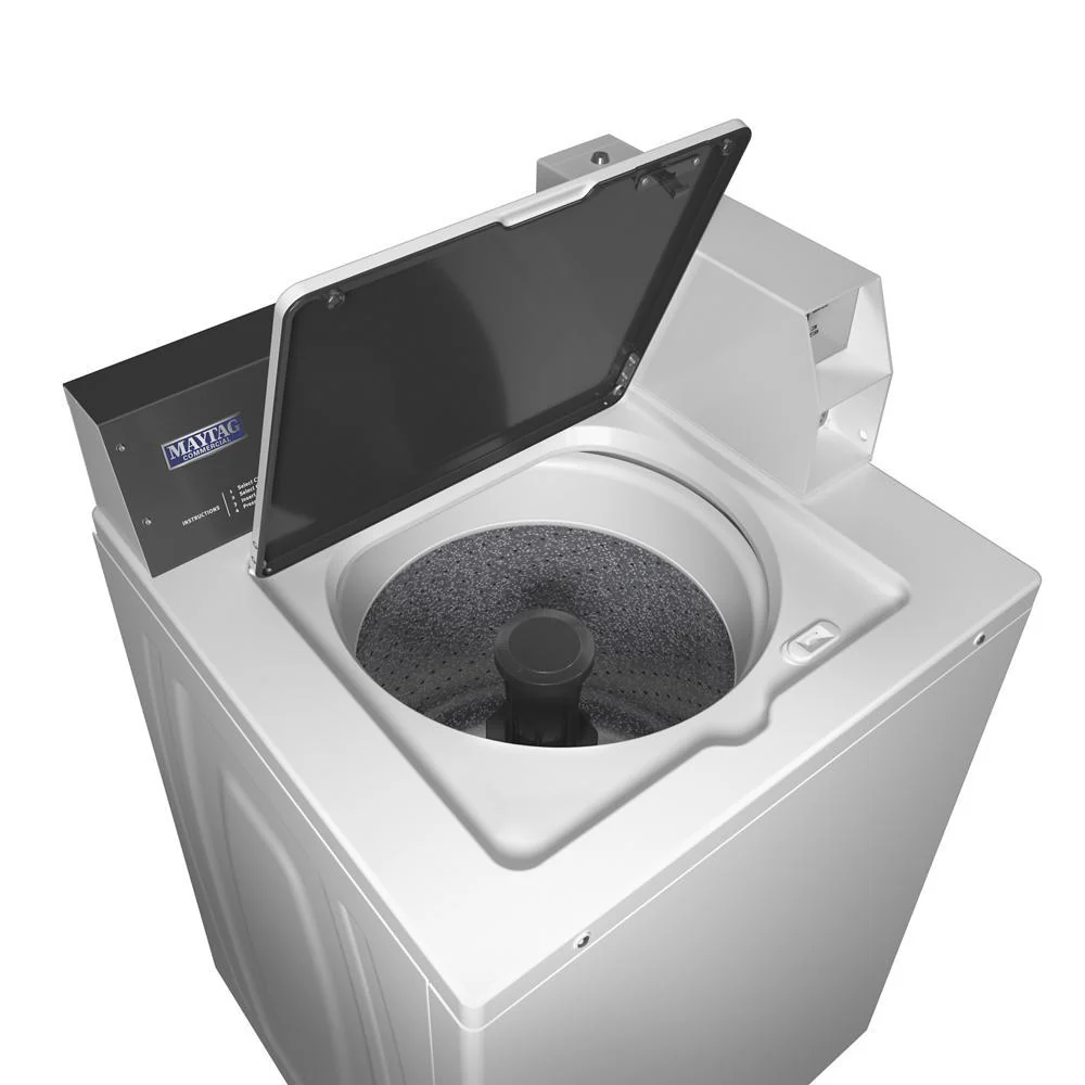 Maytag MAT20PRAWW Commercial Top-Load Washer, Card Reader Ready or Non-Vend - Image 8