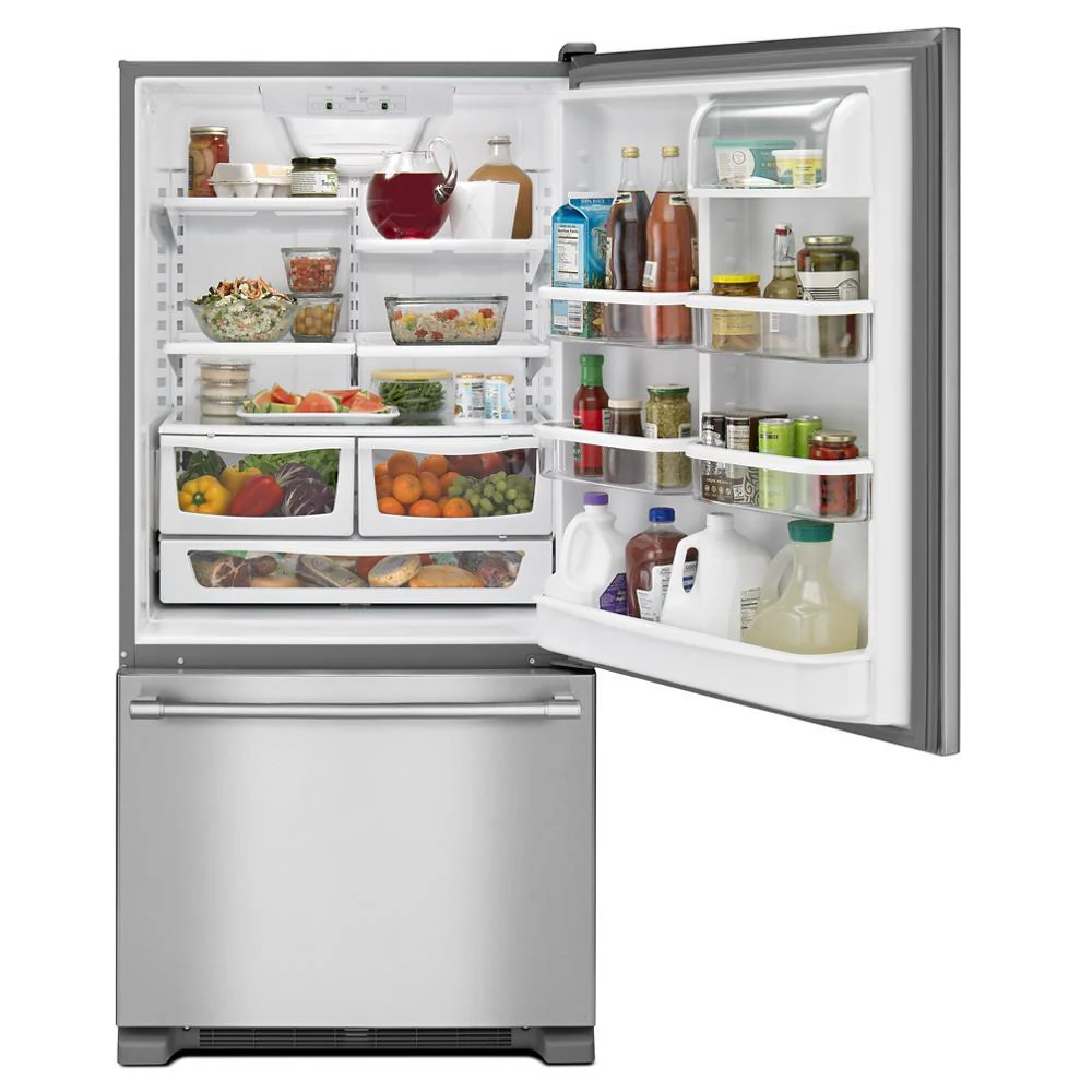 Maytag MBF1958FEZ 30-Inch Wide Bottom Mount Refrigerator - 19 Cu. Ft. - Image 7