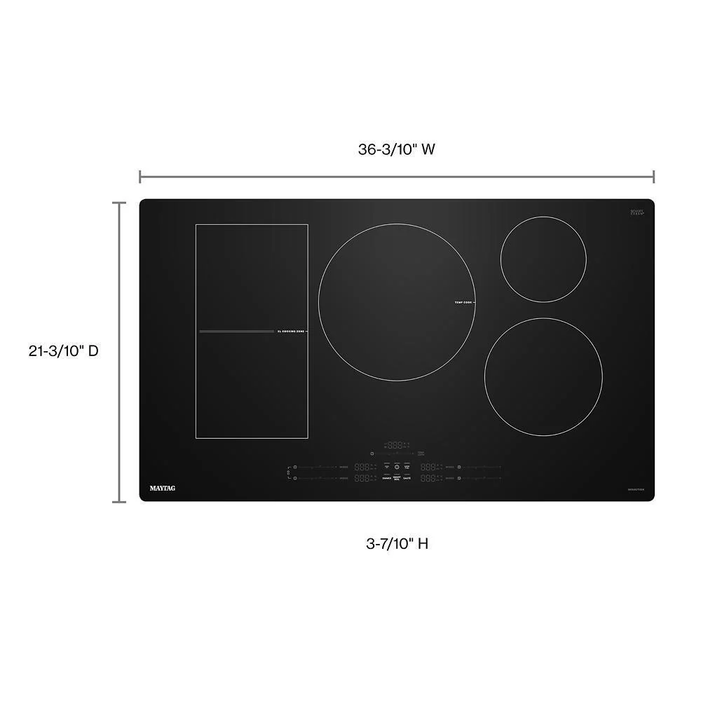 Maytag MCIT8036SB 36-Inch Wide Induction Cooktop with Power Boost - Image 4
